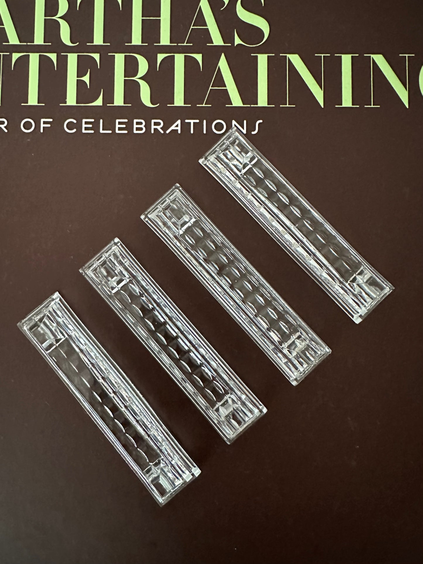 Leonie Crystal Knife Rests