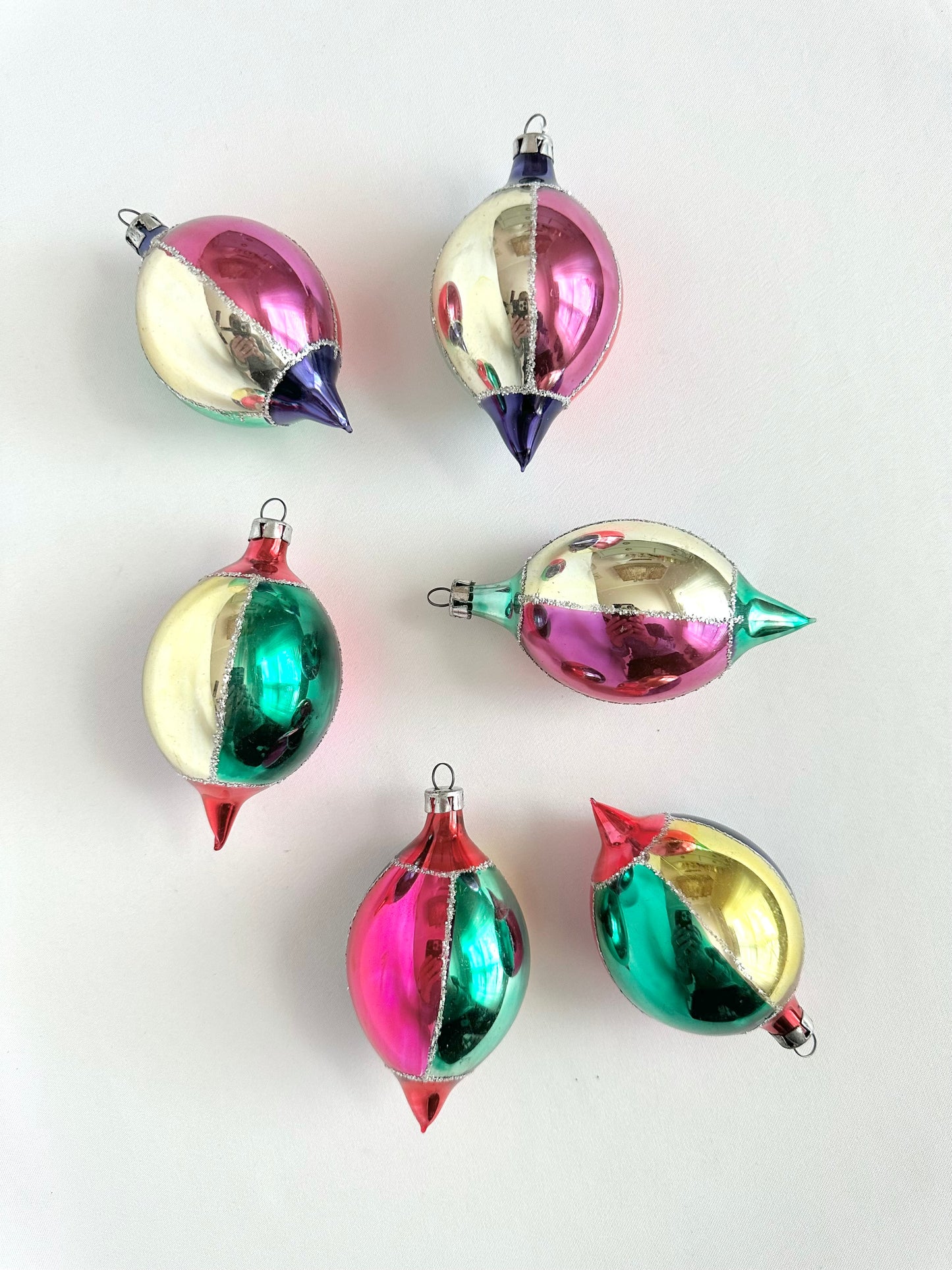 Jingle Teardrop Ornaments