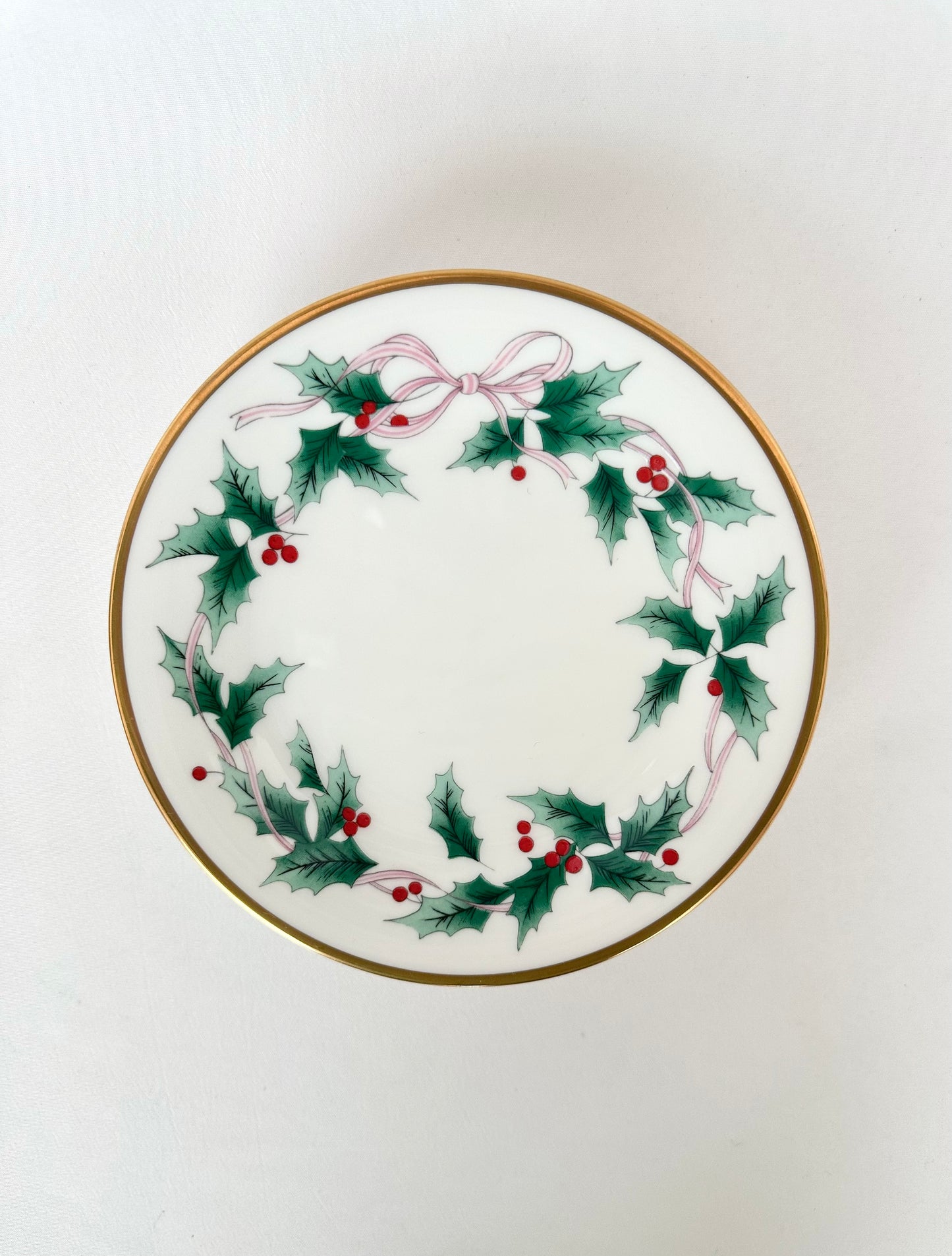 Holly Snack Plates