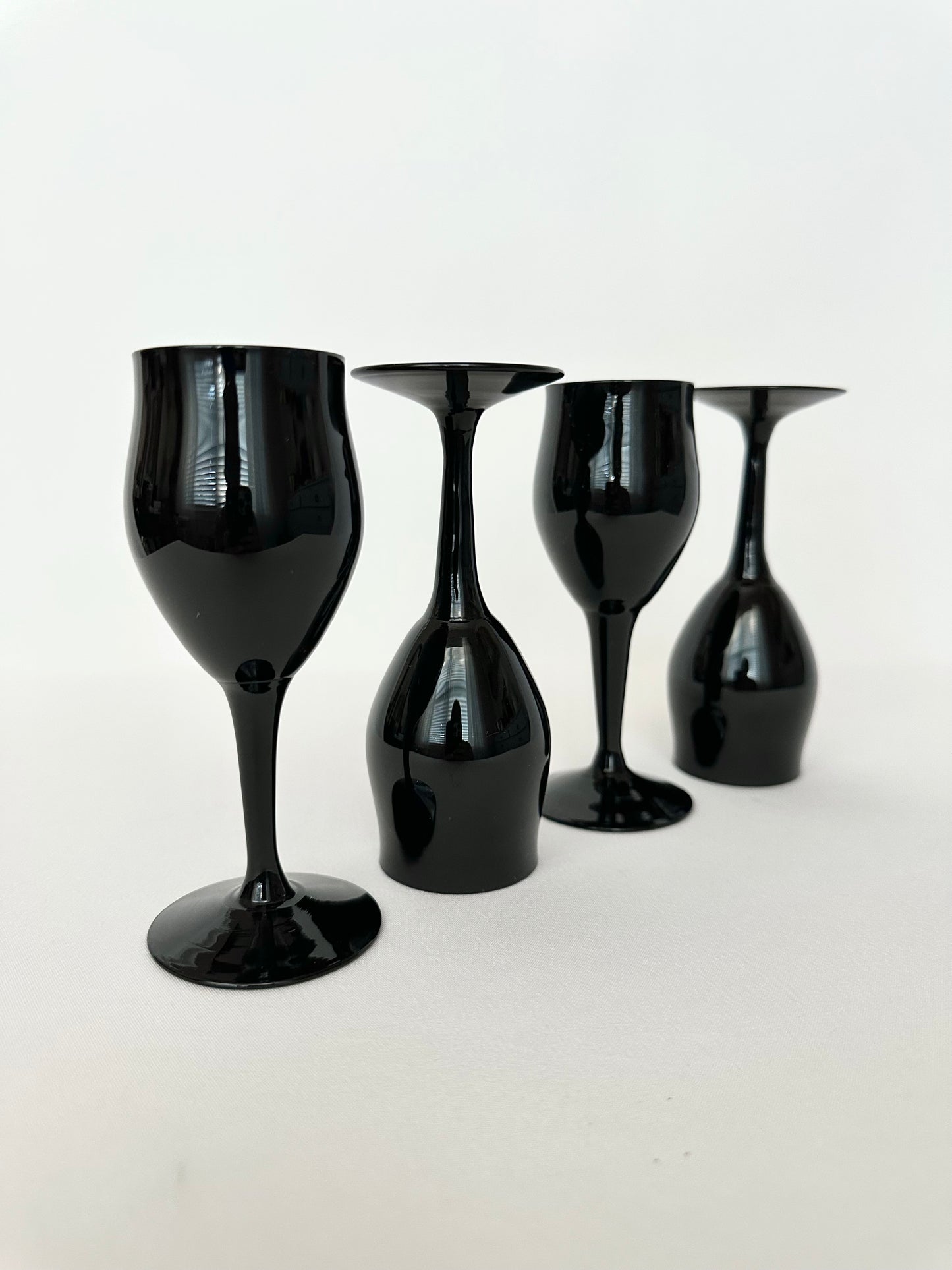 Misty Crystal Cordial Glasses