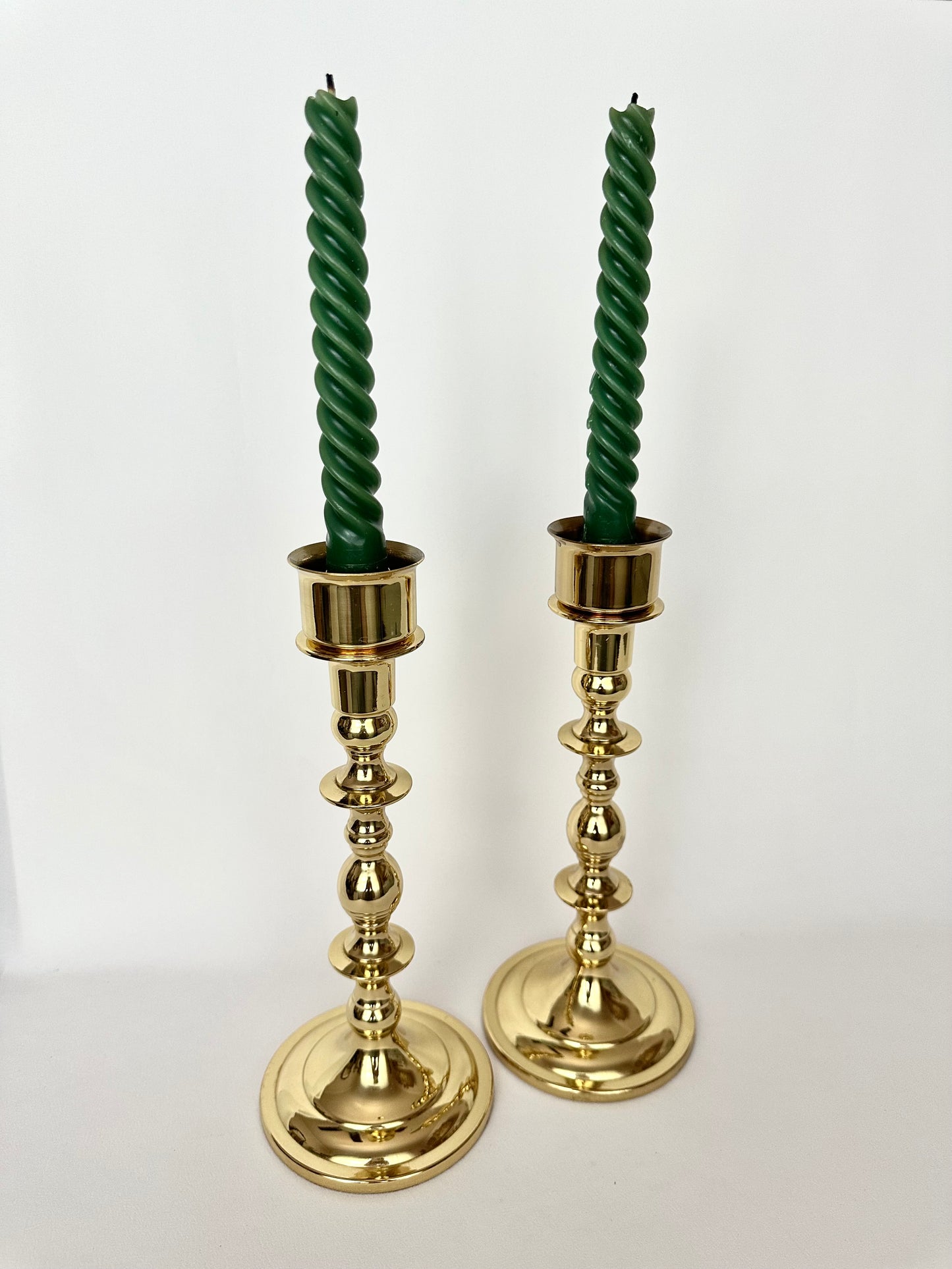 Leora Brass Candlestick Holders