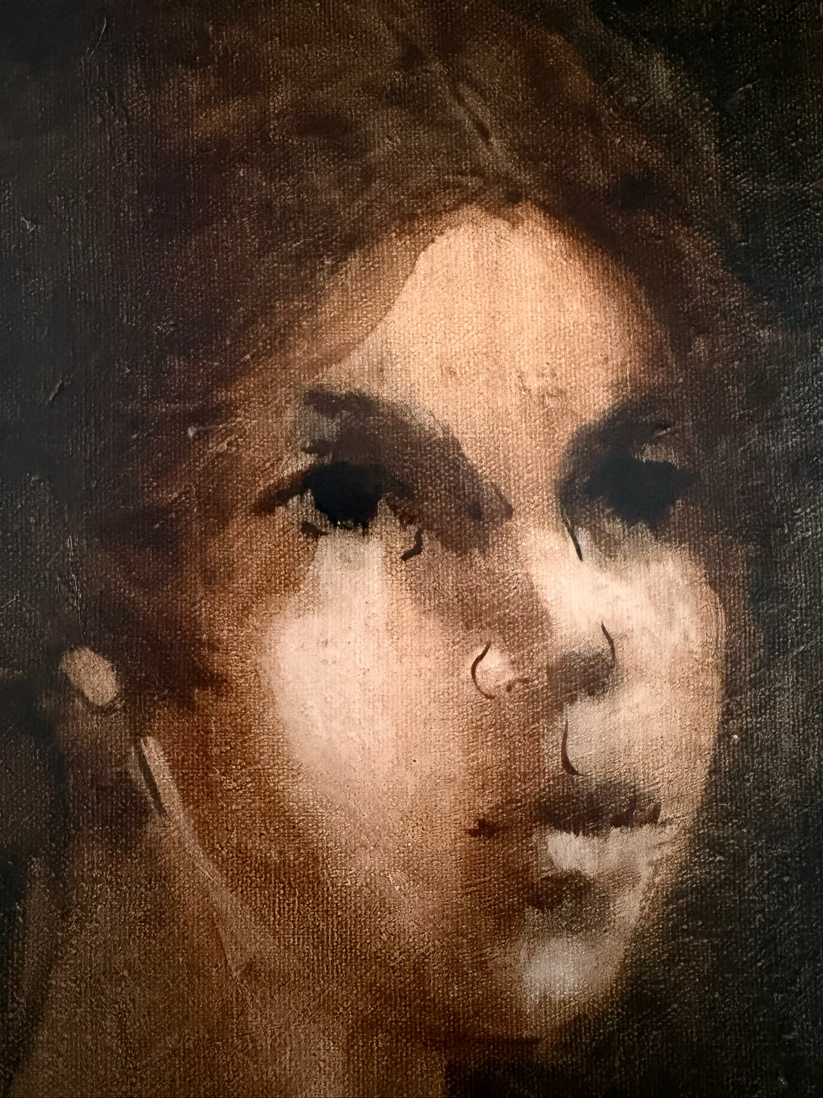 Scarlett Original Oil Painting