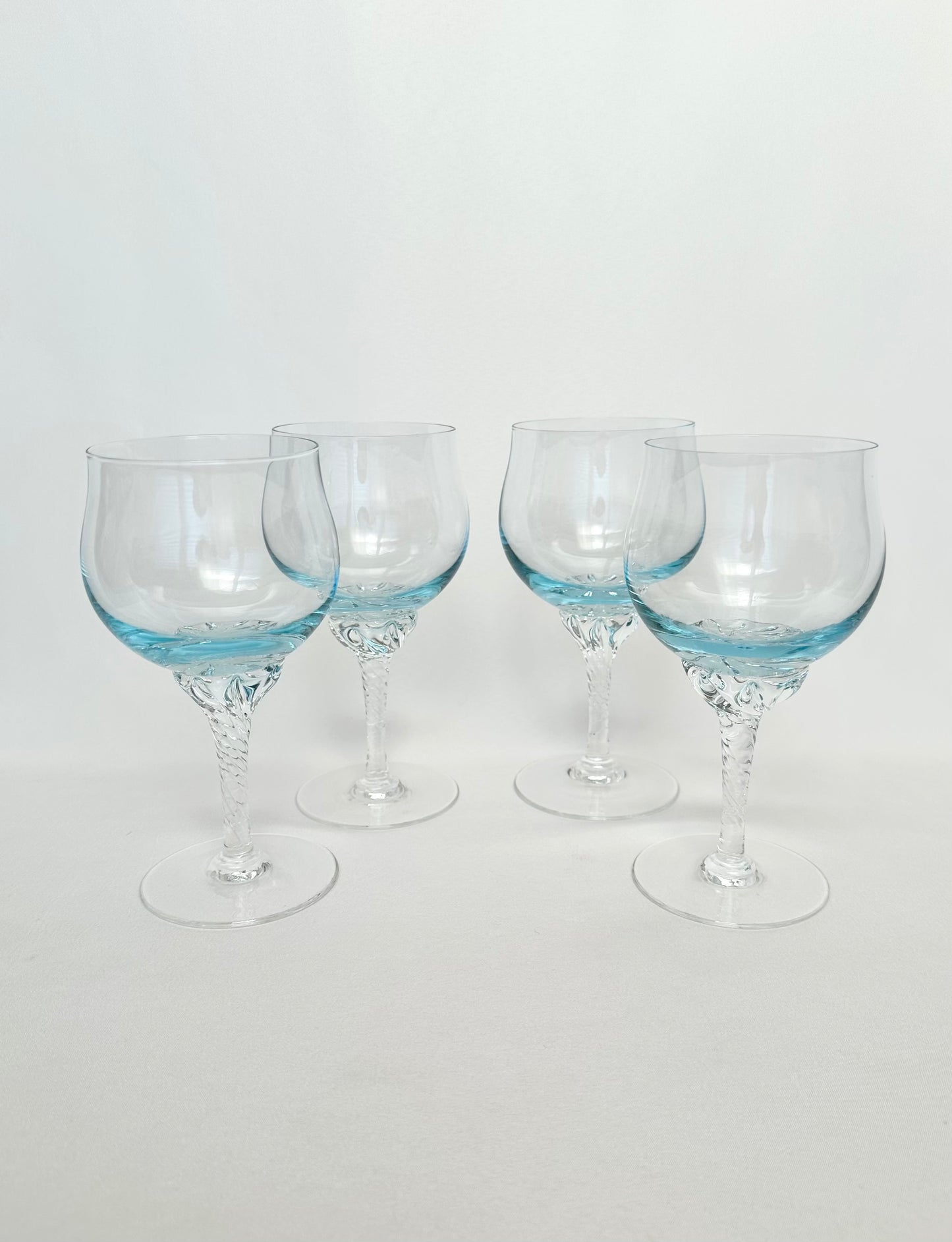 Ara Twist Stem Goblets