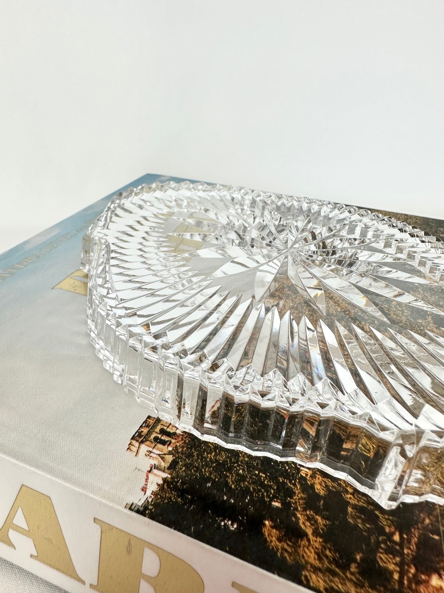 Gisele Cut Crystal Vanity Tray