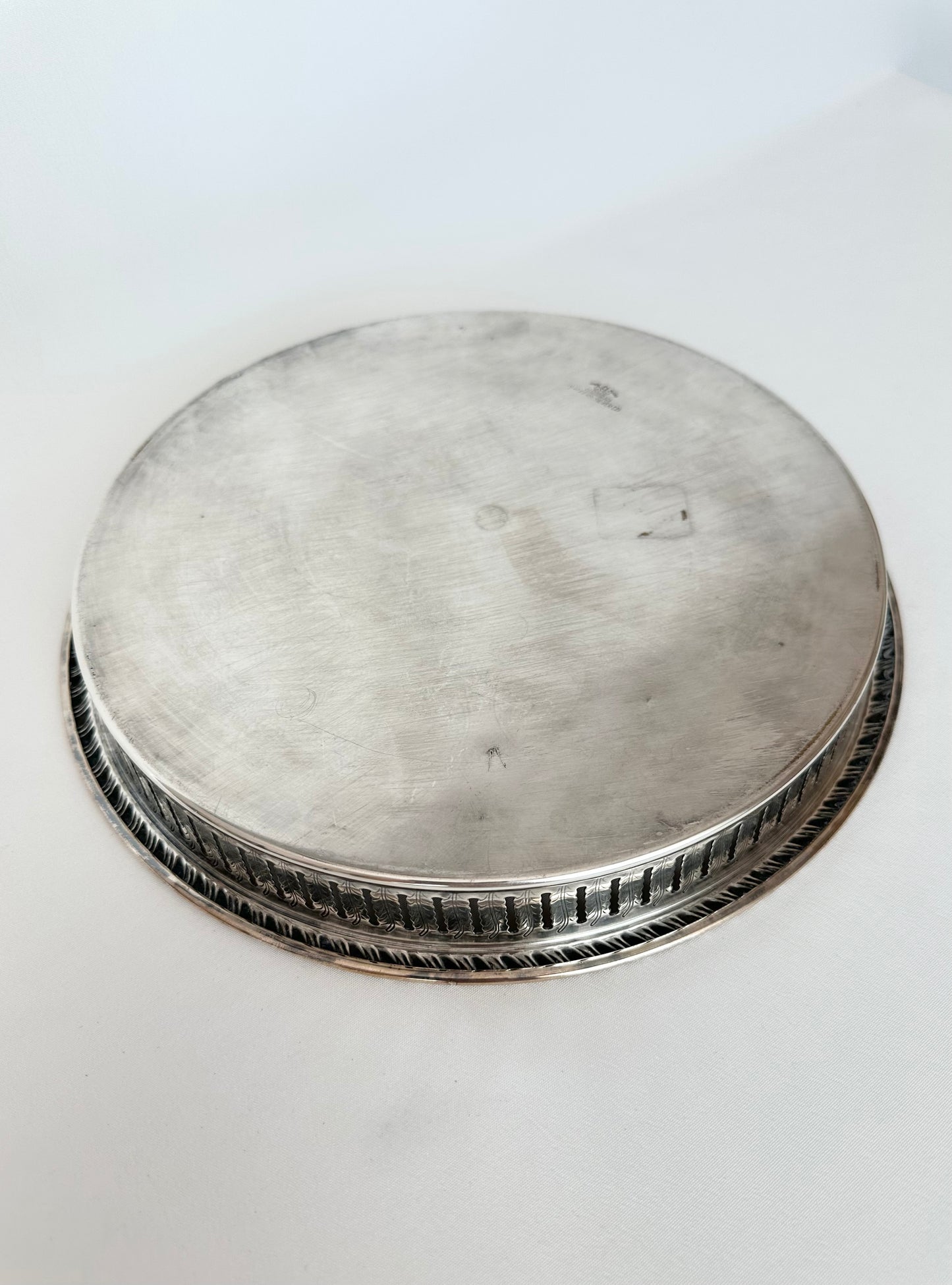 Forrest Silverplate Gallery Tray