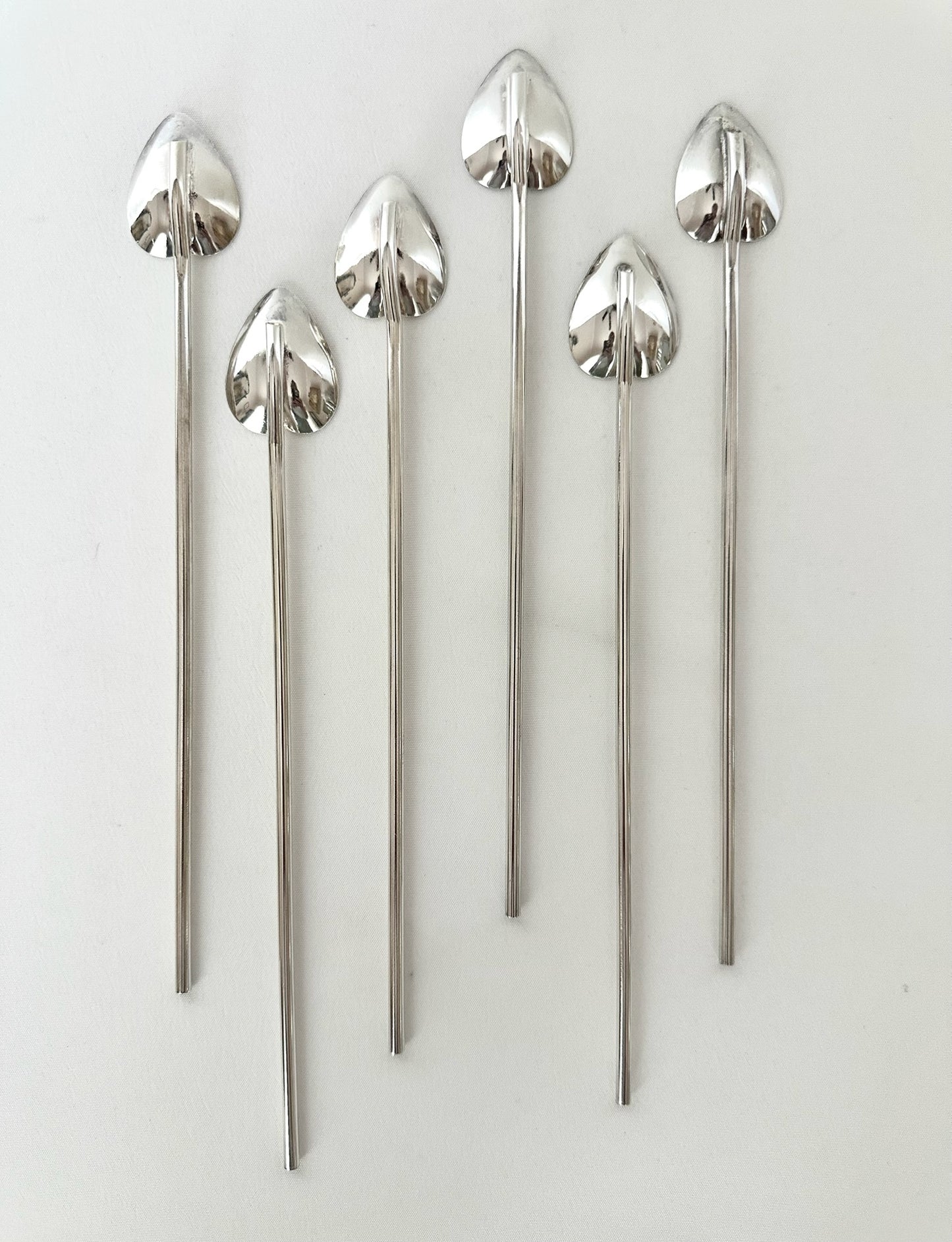 Chessy Silverplate Sipper Spoons