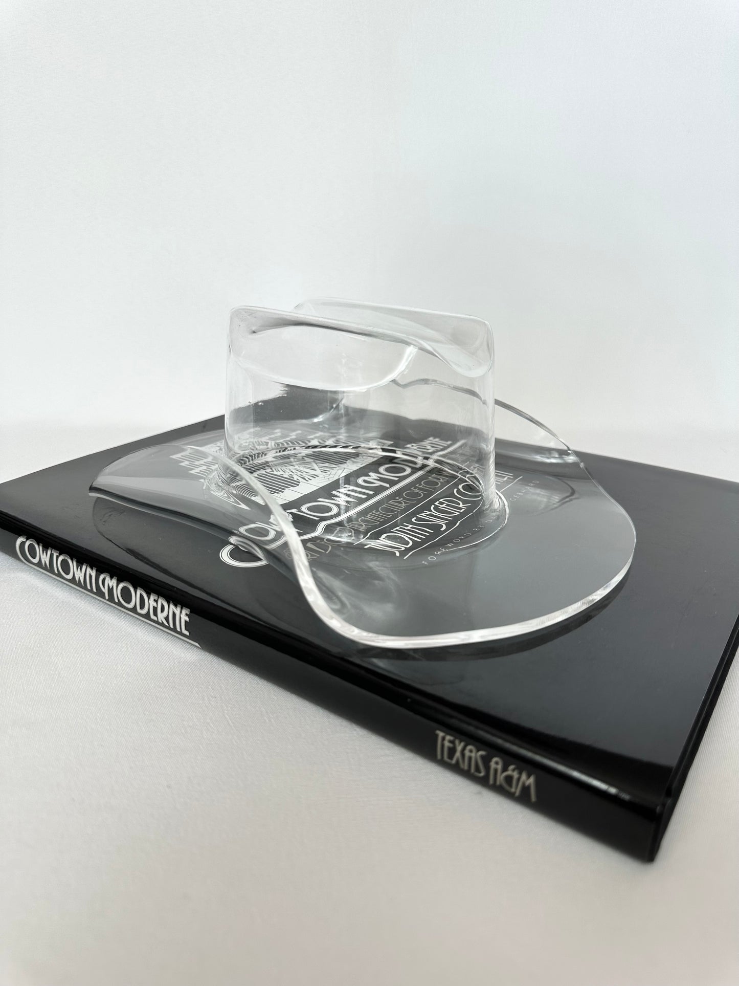 Landry Small Lucite Cowboy Hat