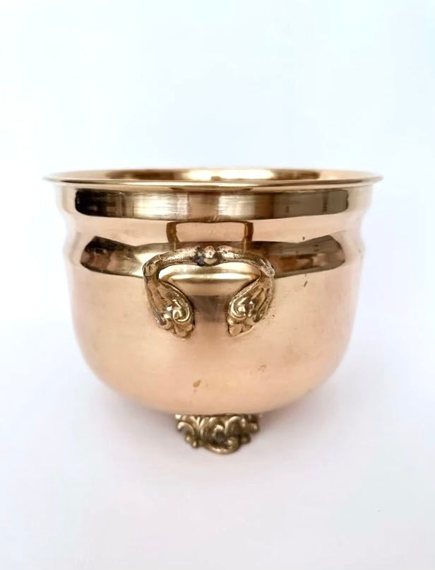 Avril Brass Planter