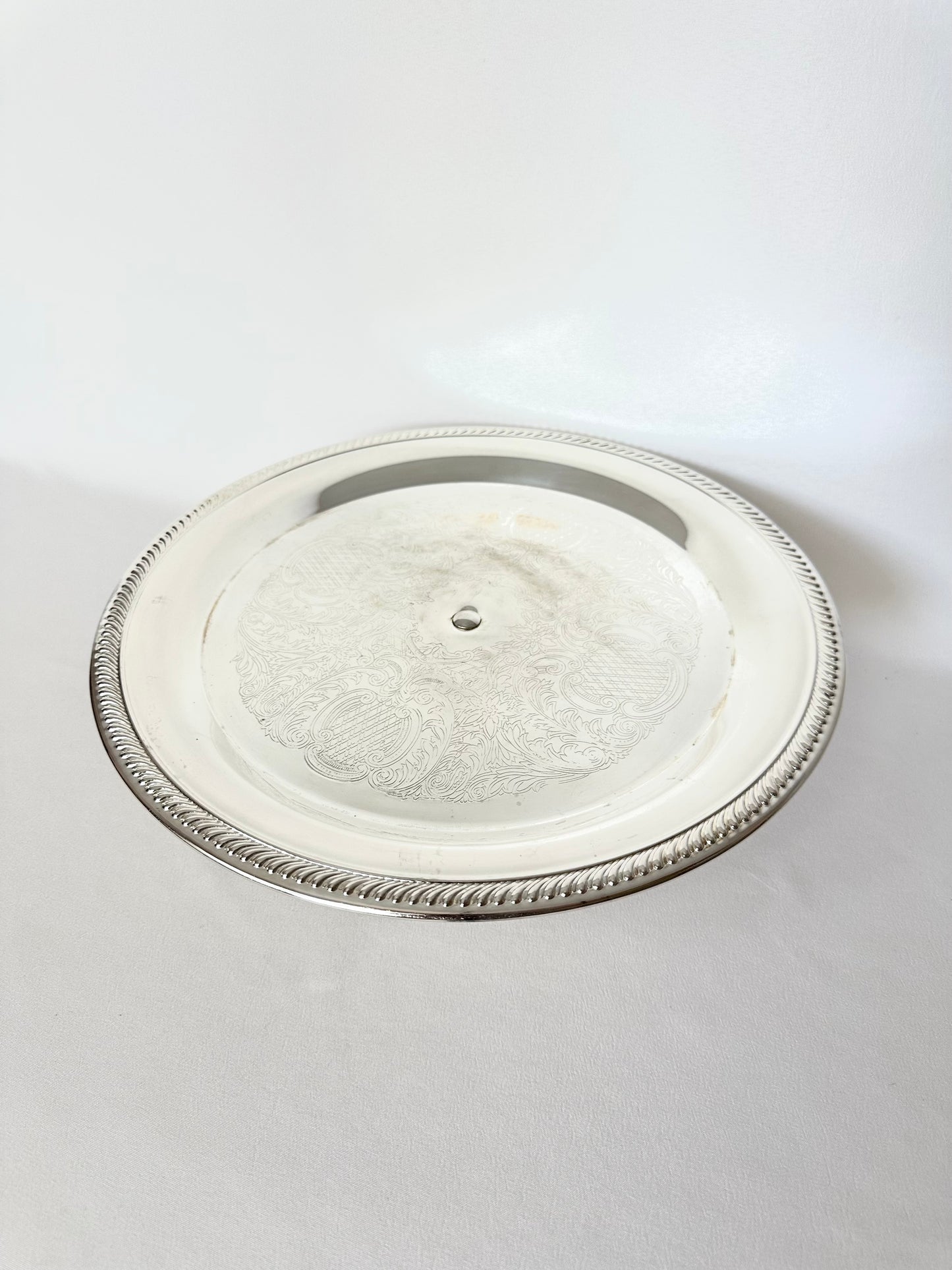 Townley Silverplate Cake Pedestal