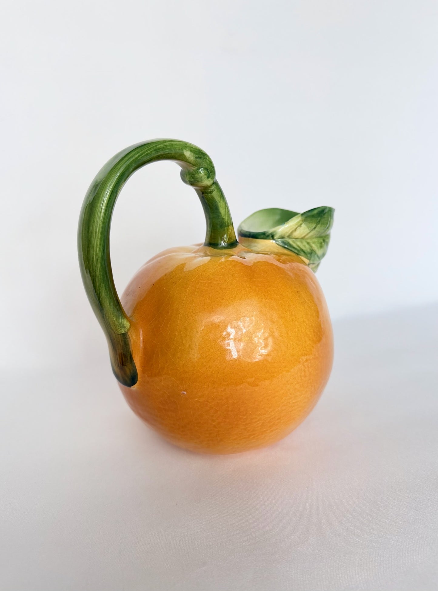 Calista Orange Pitcher