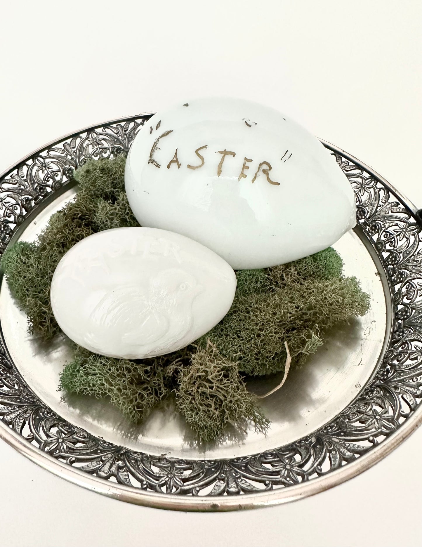 Pascala Glass Easter Egg Set