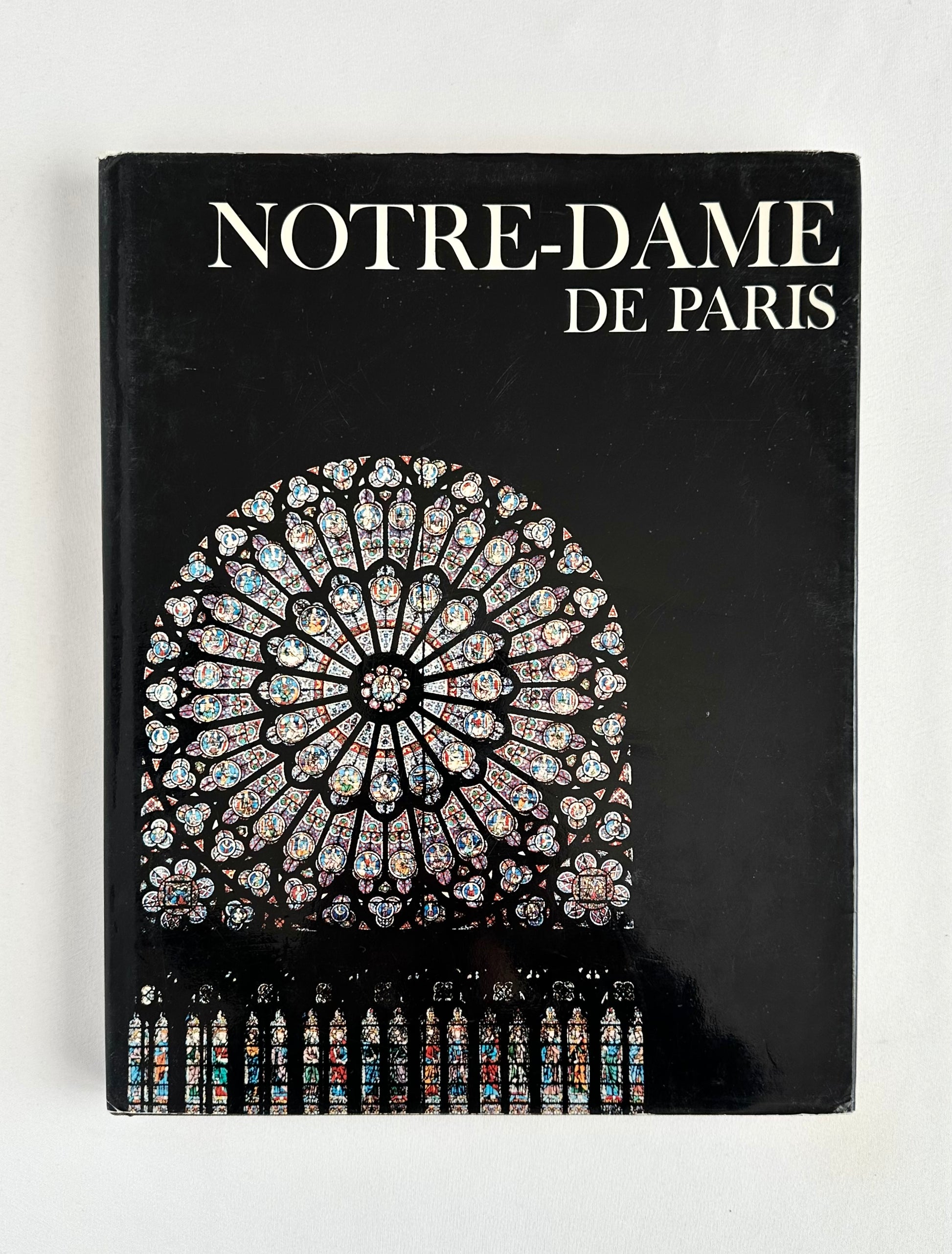 vintage Notre-Dame De Paris coffee table book