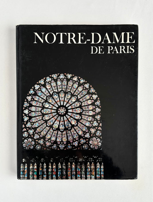 vintage Notre-Dame De Paris coffee table book