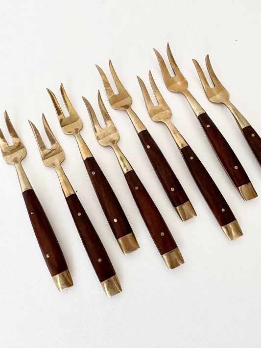 Sepia Appetizer Forks