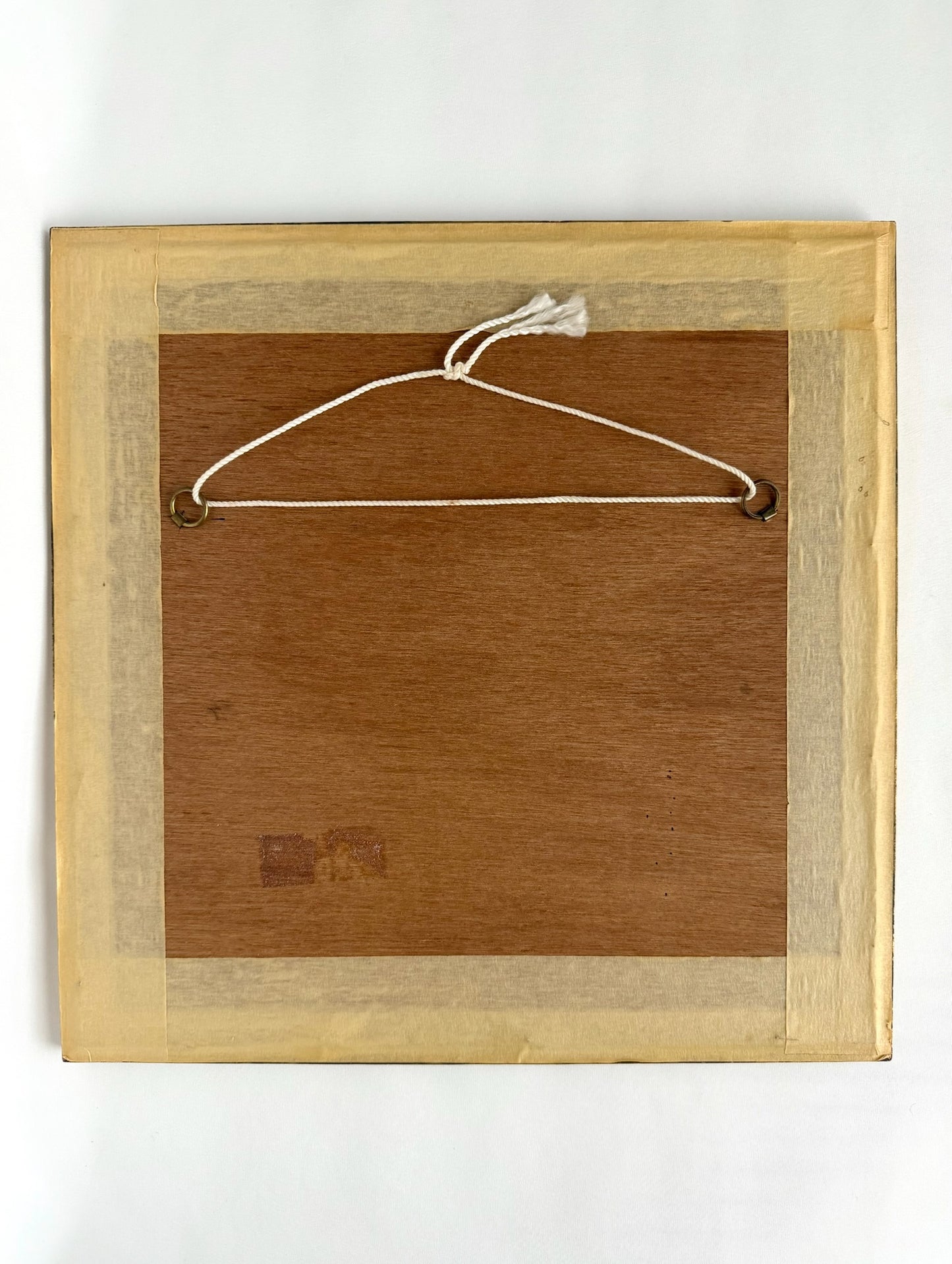 Belladonna Framed Silk Panel