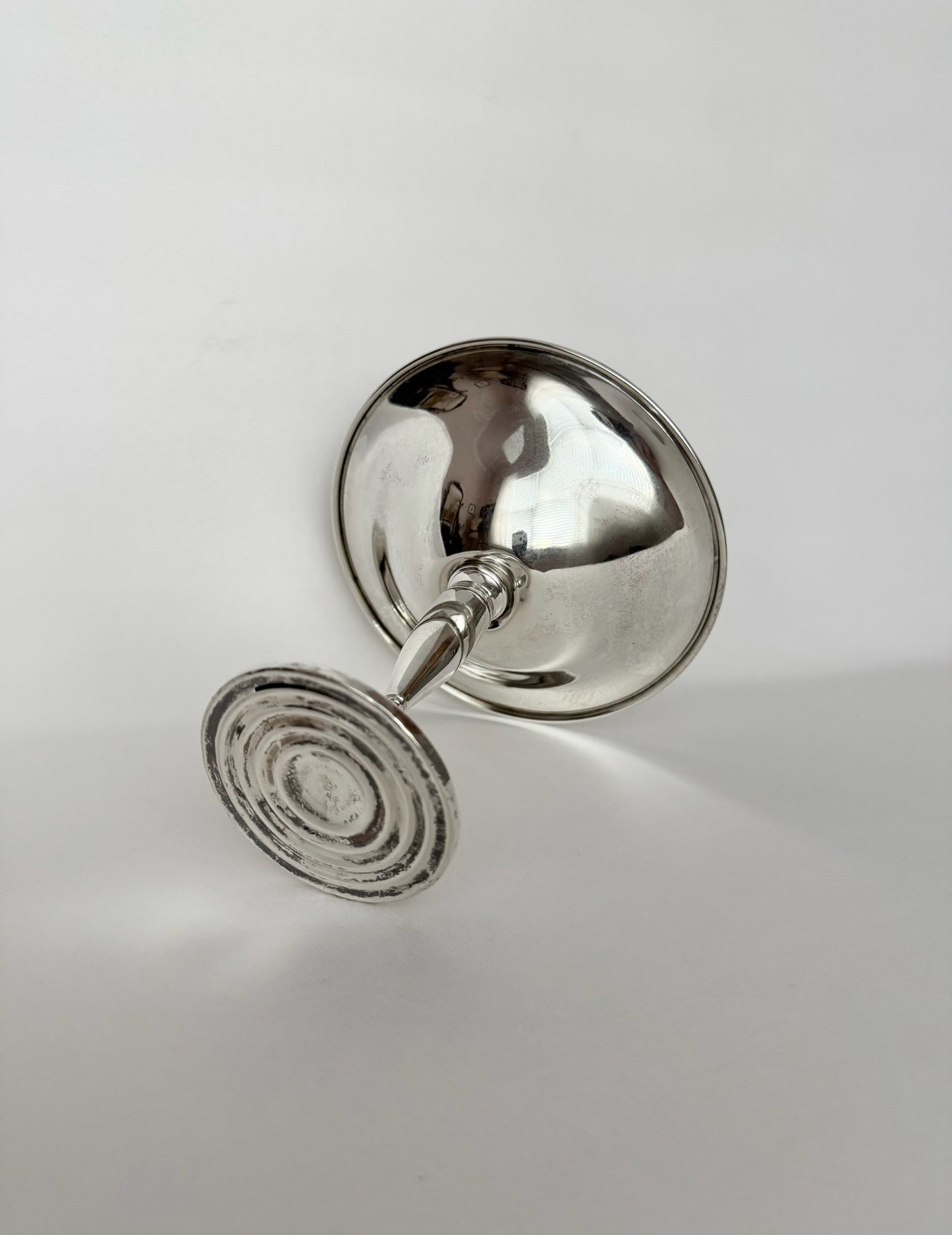 Victoriana Sterling Pedestal Dish