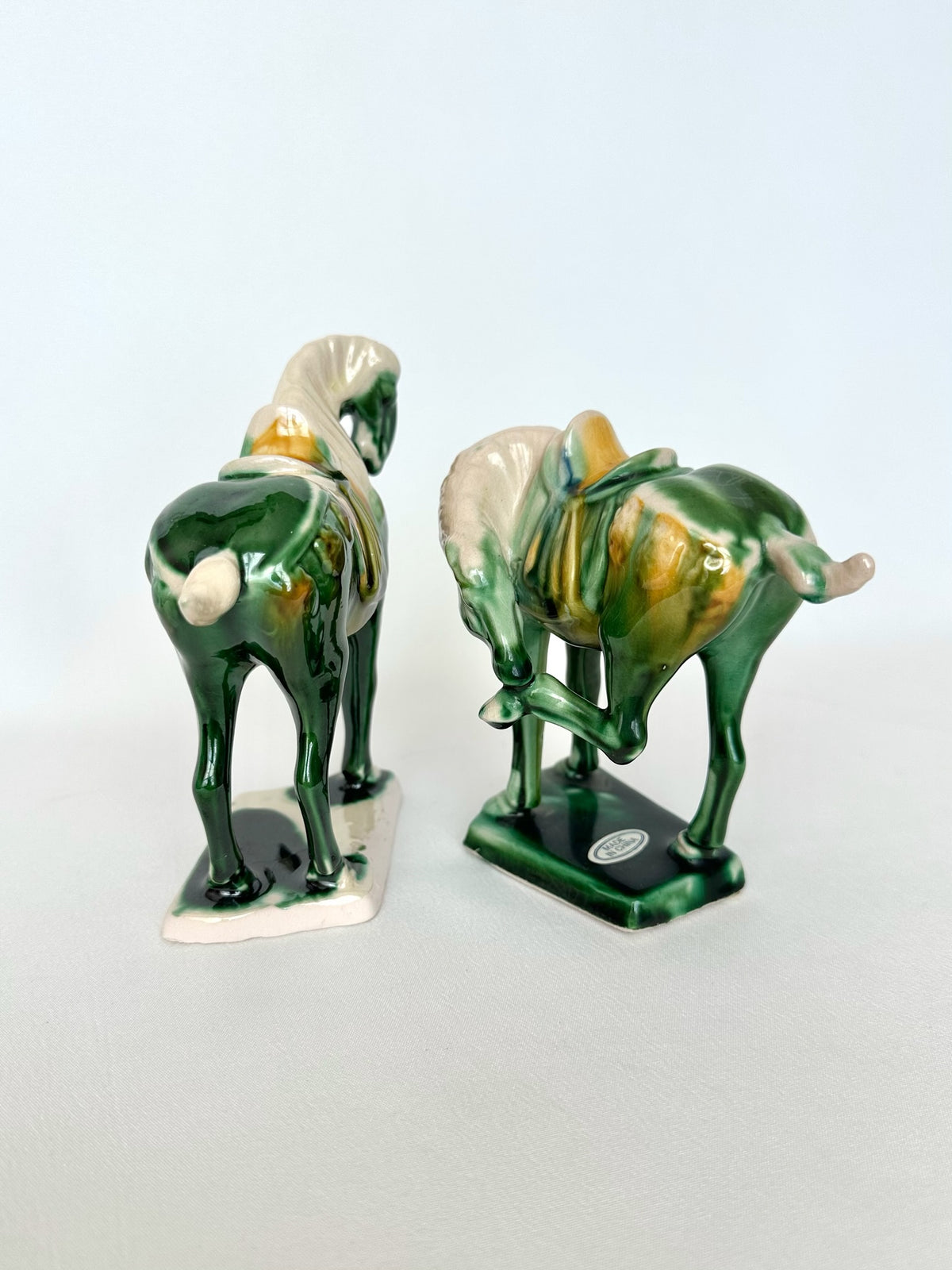 Greenlief Horse Figurine Pair