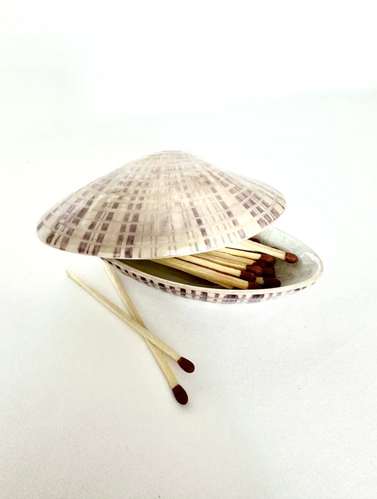 Venus Shell Matchstick Vessel