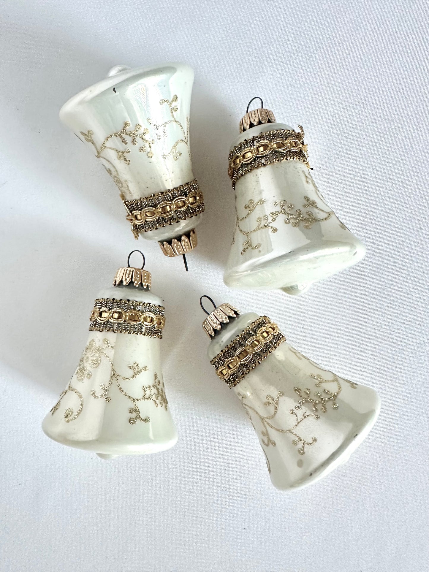 Silver Bells Ornaments