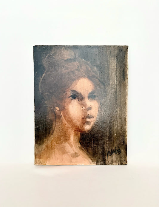 Scarlett Original Oil Painting