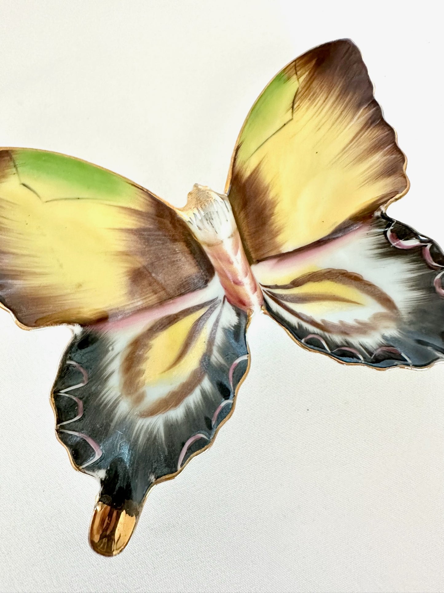 Ivy Butterfly Trinket Dish
