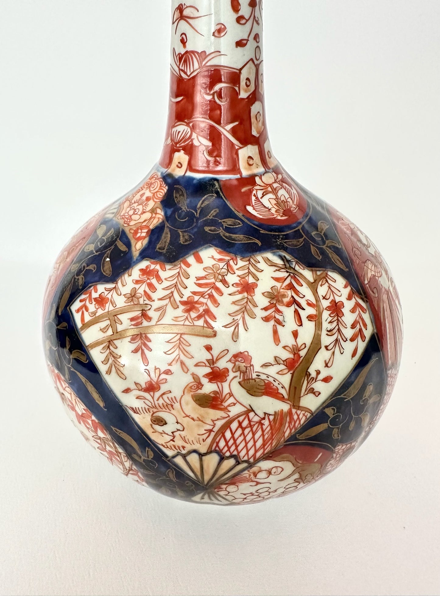 Eldora Chinoiserie Bottle Vase
