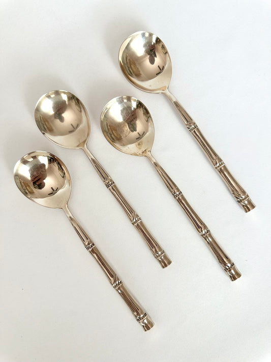 Cosmos Bamboo Soup Spoons