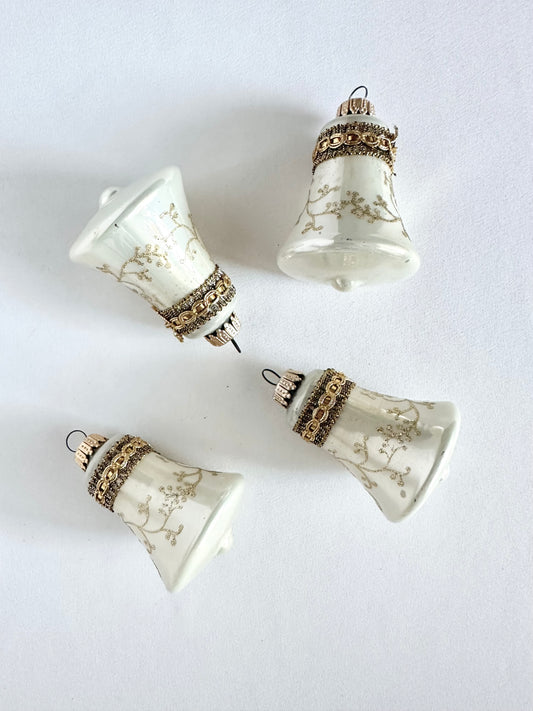 Silver Bells Ornaments