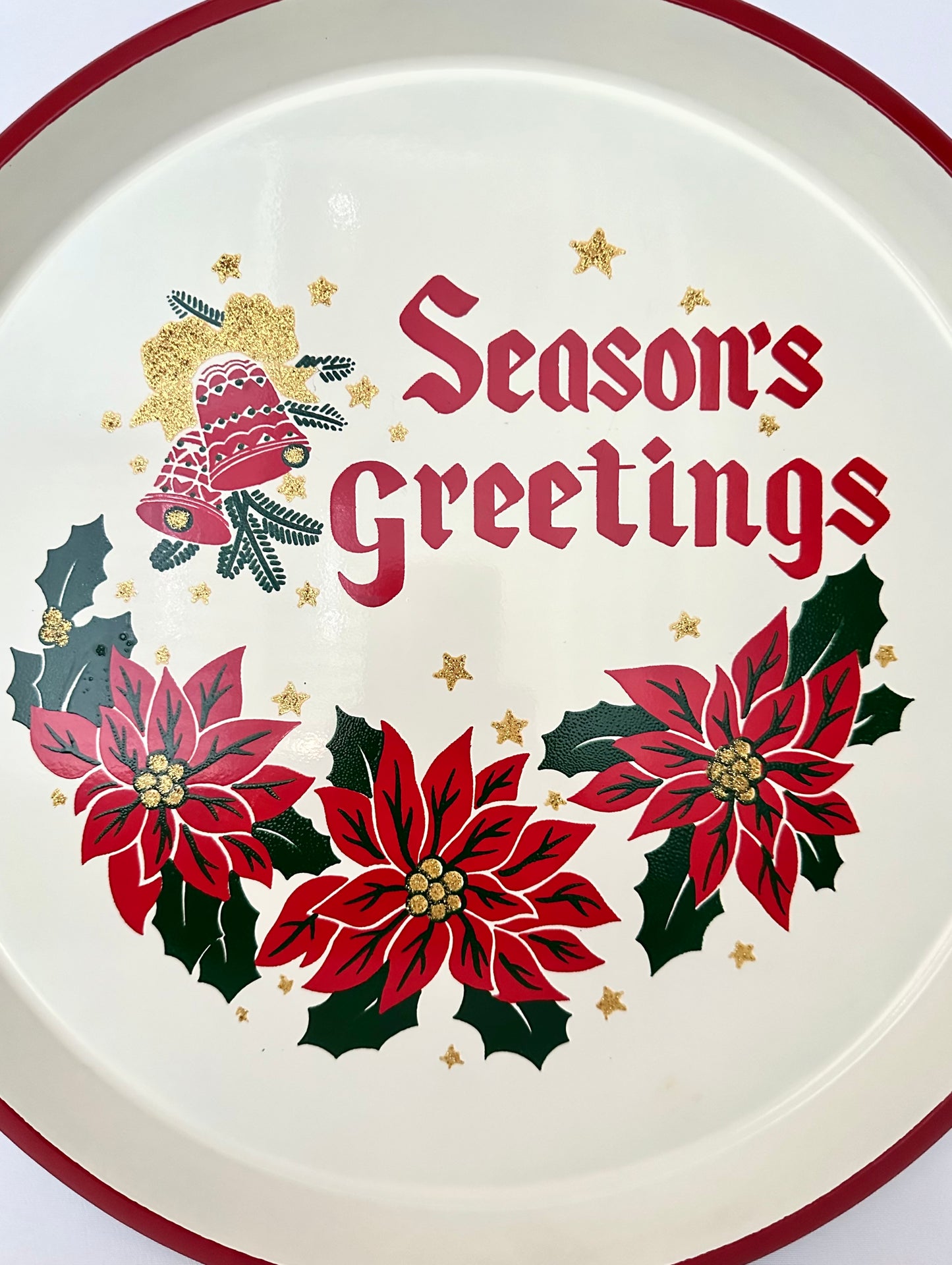 Seasons Greetings Serving Tray