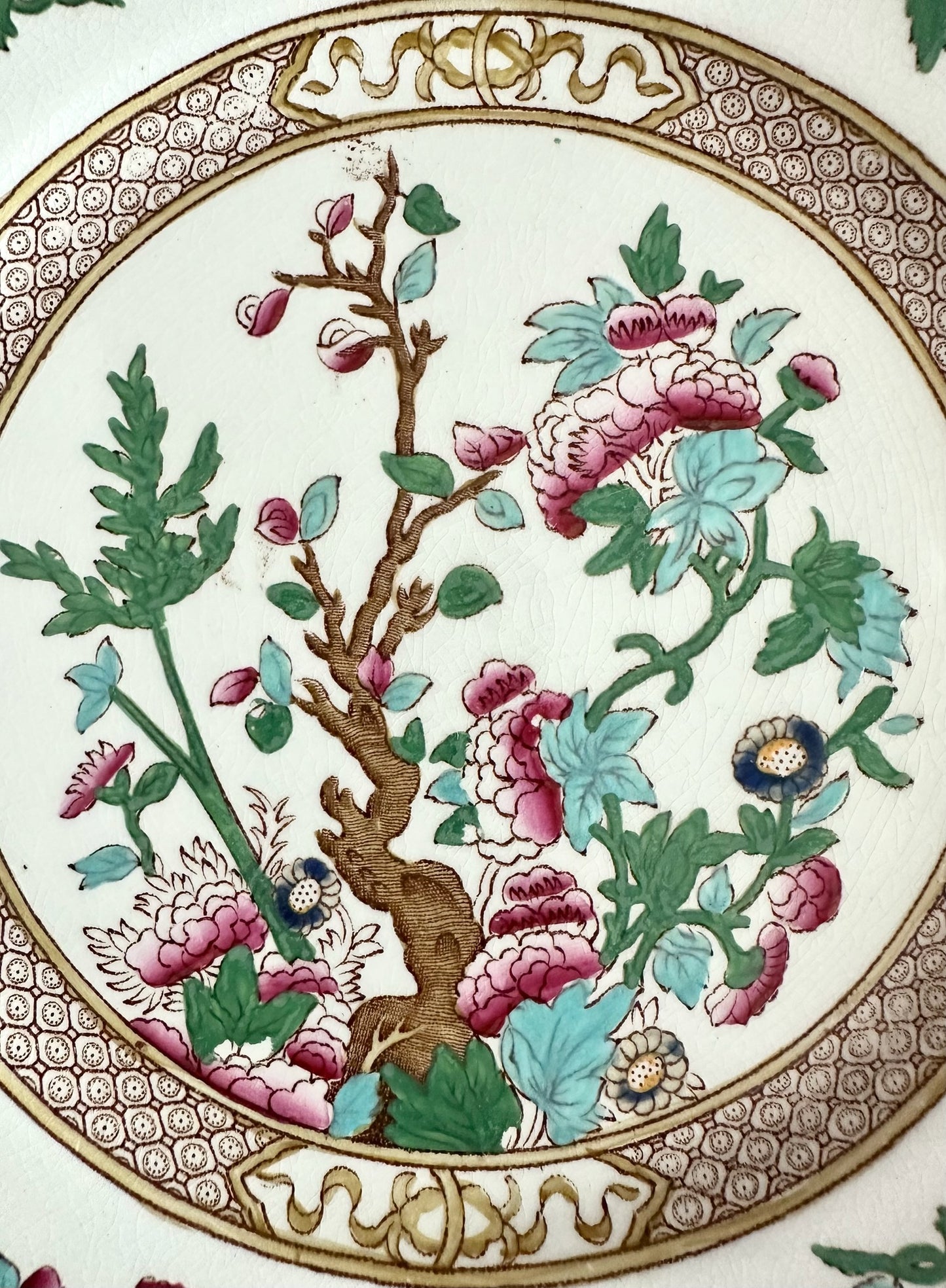 Arbor Chinoiserie Plate Pair