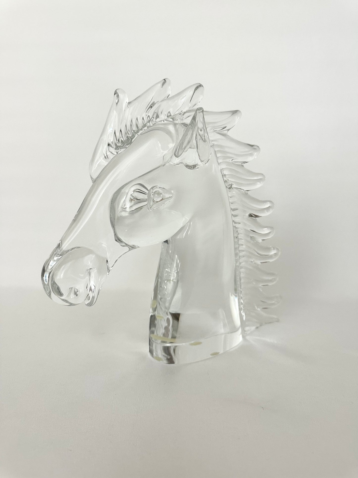 Shiloh Art Glass Horse Sculpture