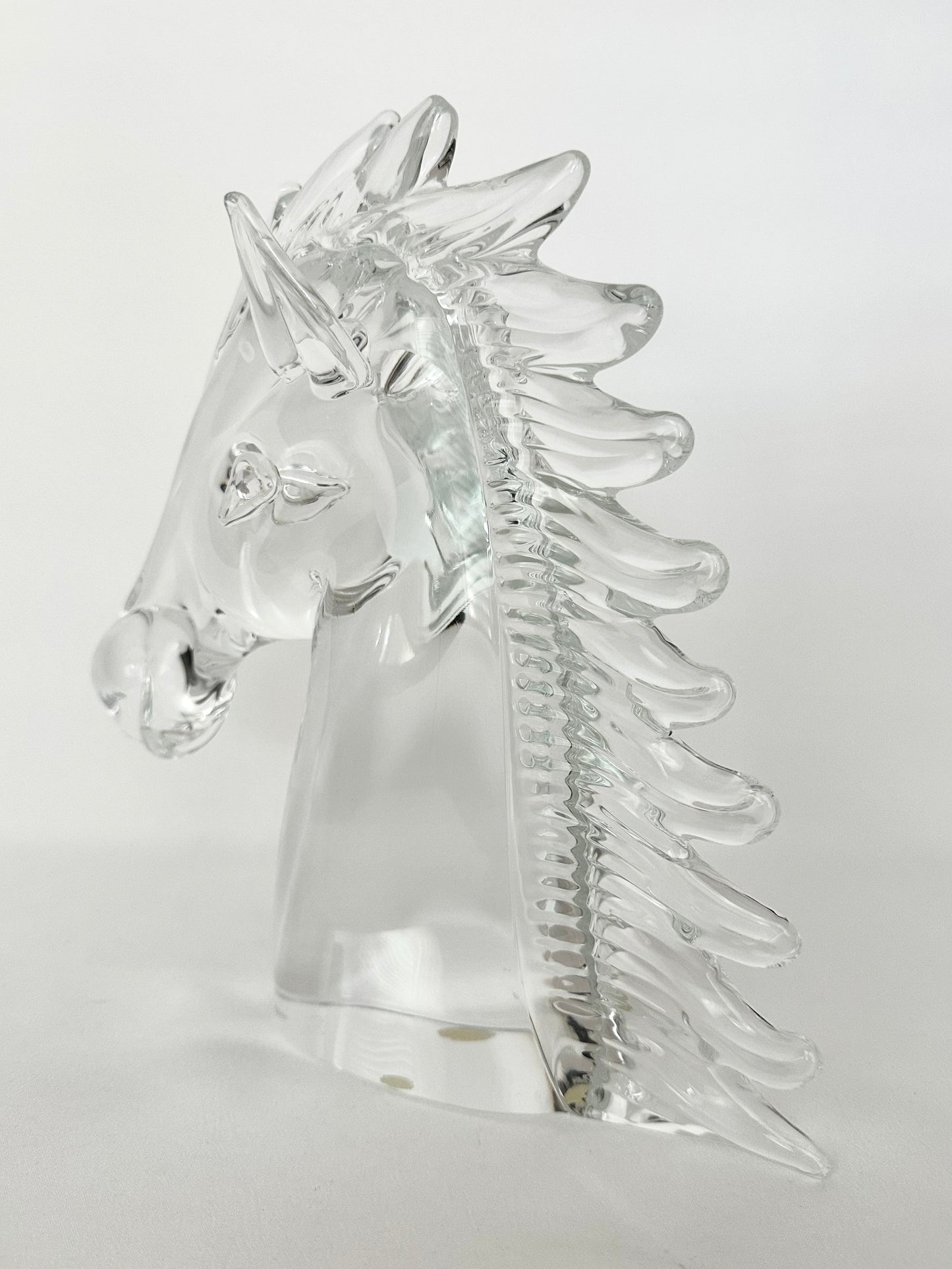 Shiloh Art Glass Horse Sculpture