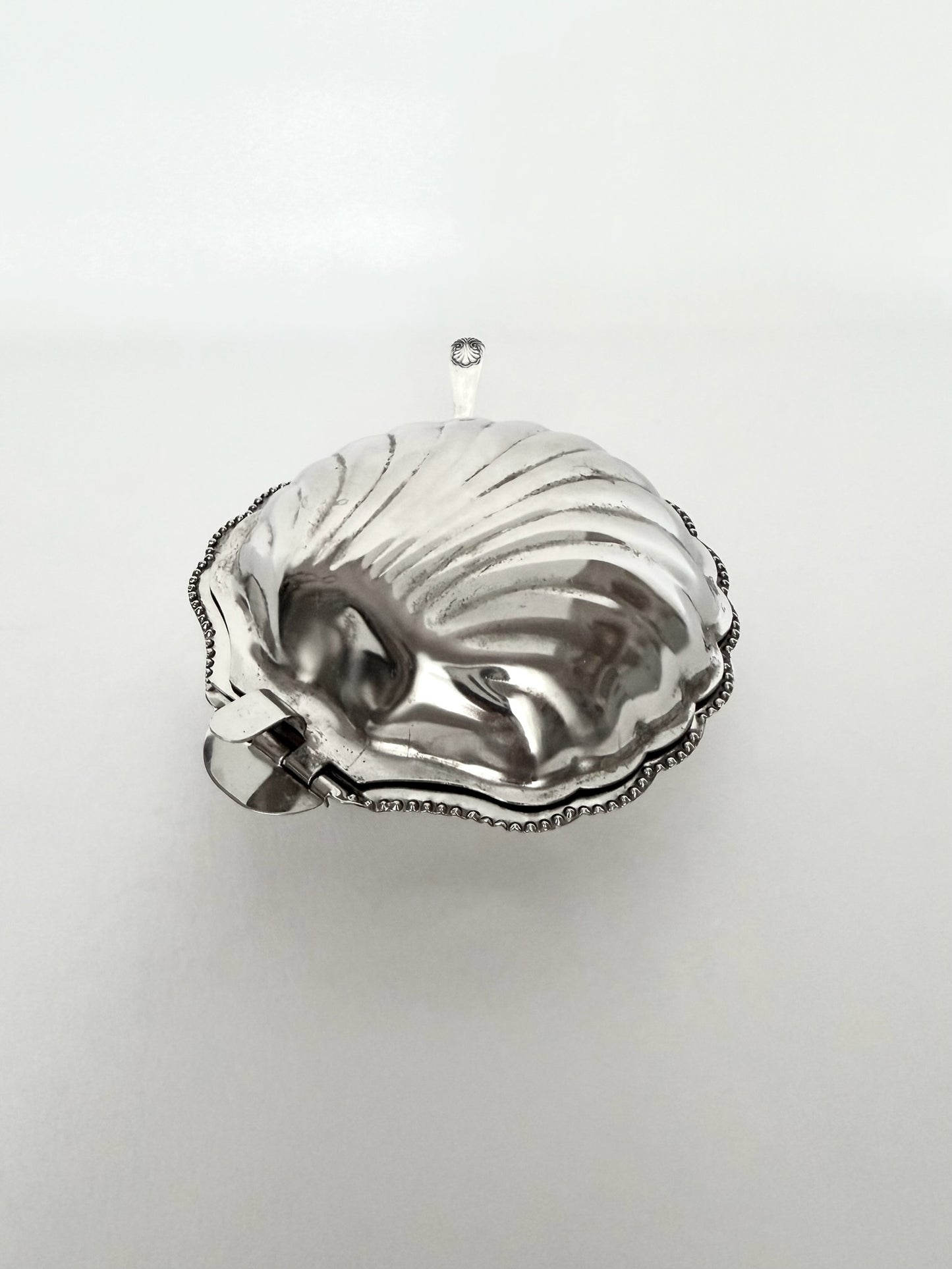 Coralie Silverplate Butter Dish