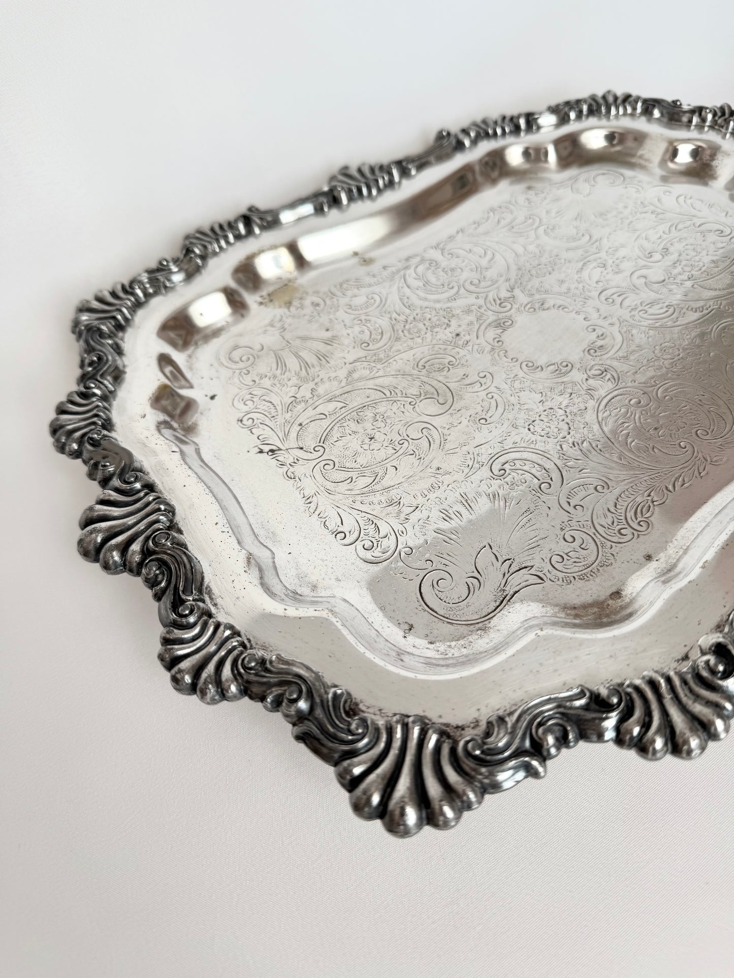 Griselda Silverplate Tray