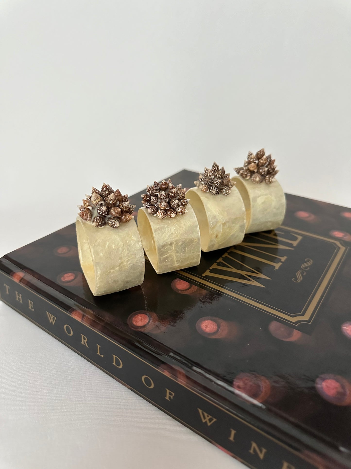 Maris Capiz Napkin Rings