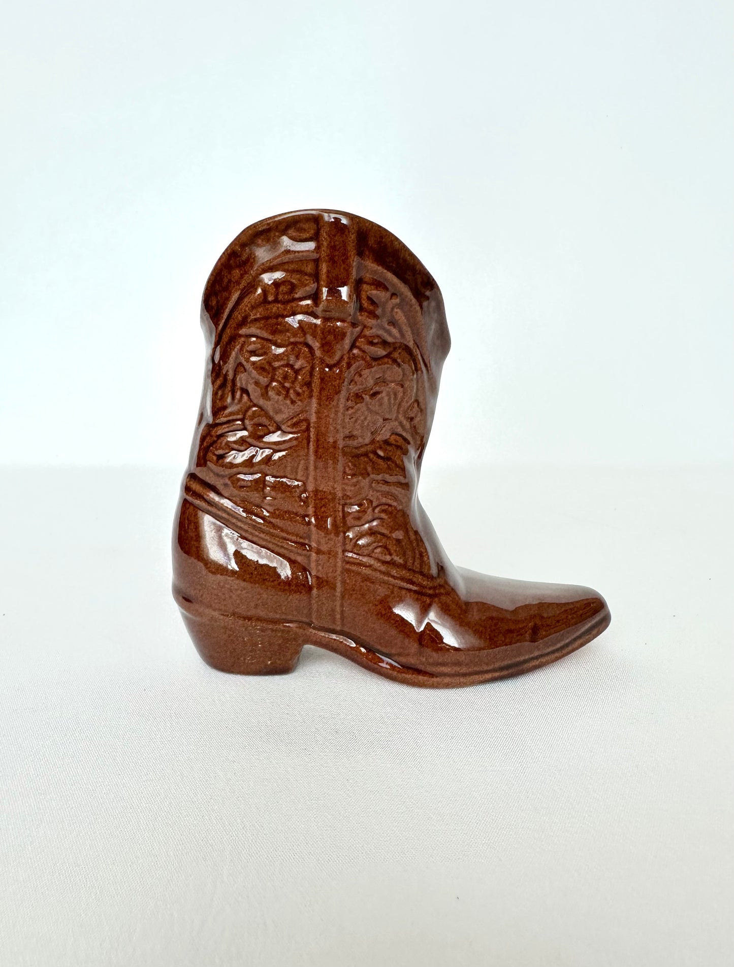 Wesley Ceramic Cowboy Boot