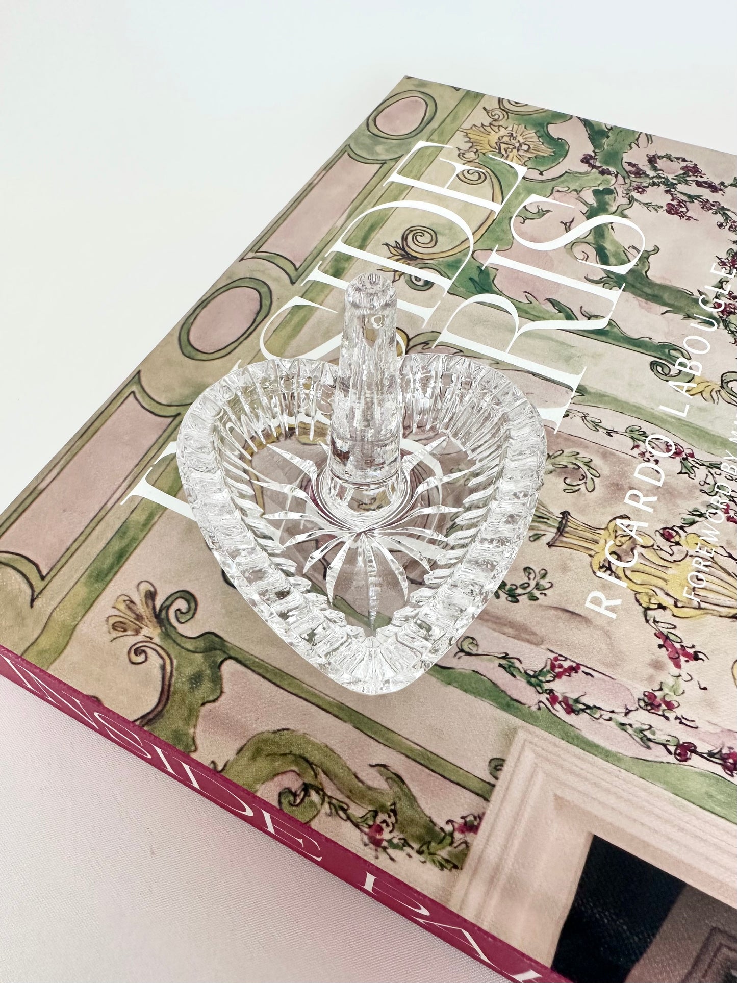 Bijou Cut Crystal Ring Dish