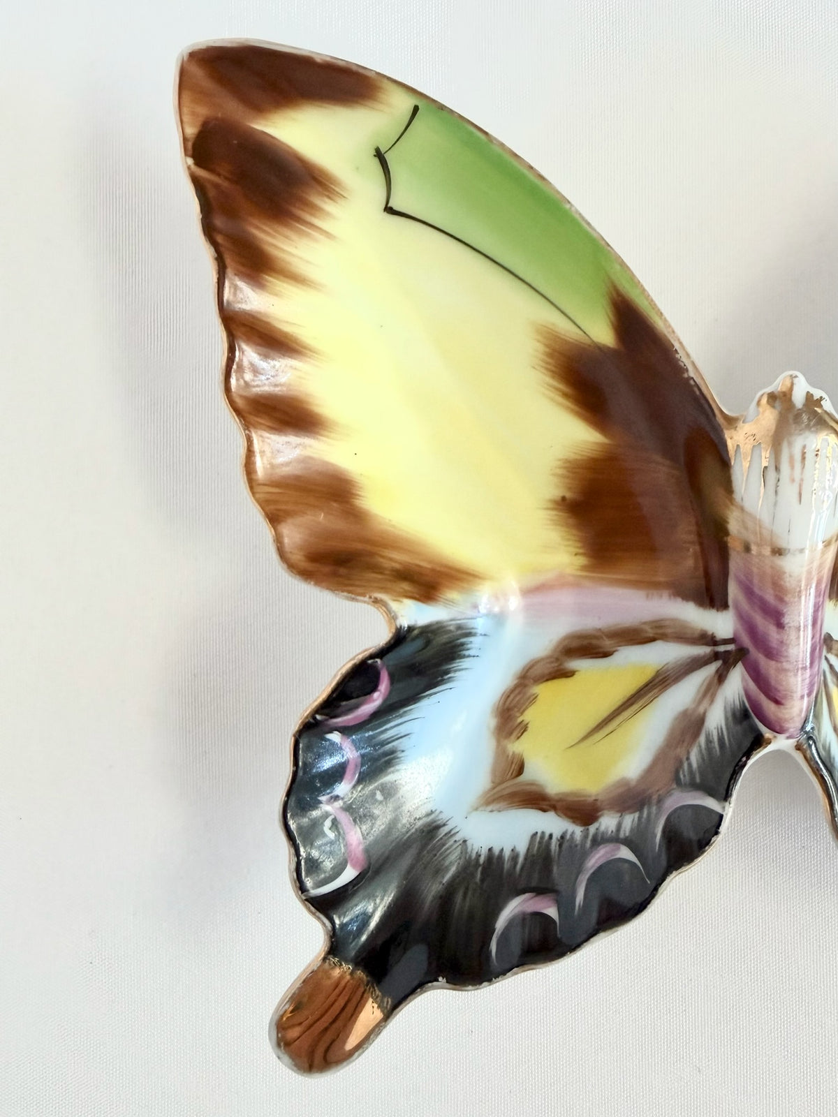 Ivy Butterfly Trinket Dish
