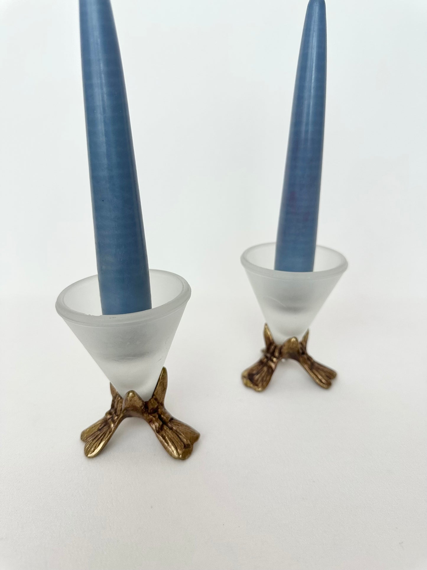 Kamaria Brass Candlestick Holders