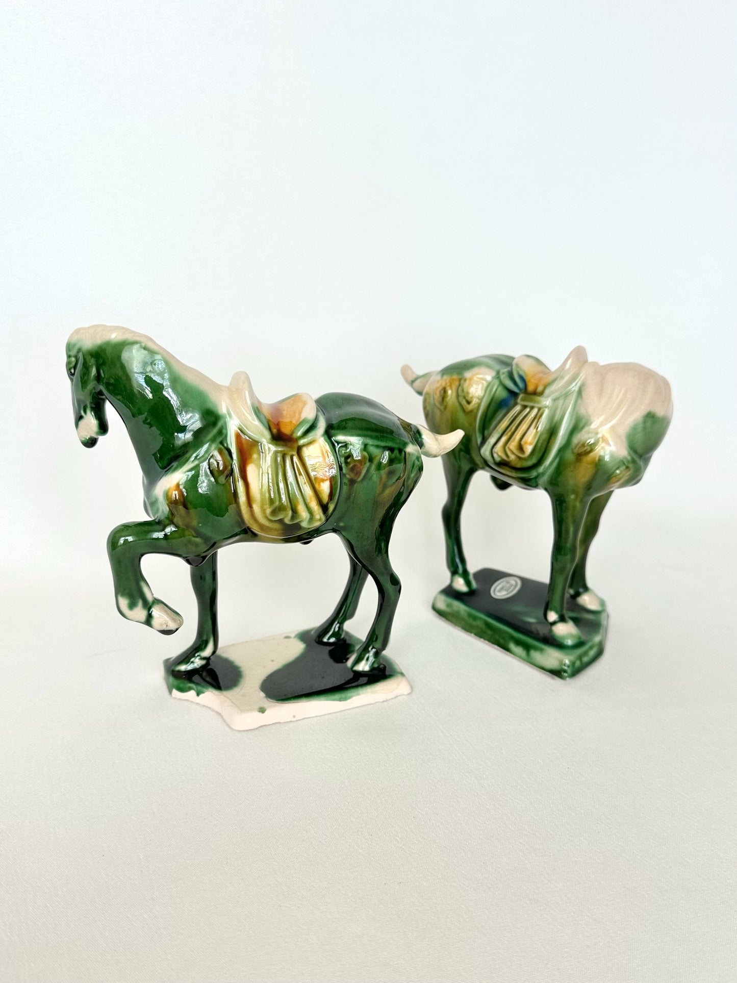 Greenlief Horse Figurine Pair