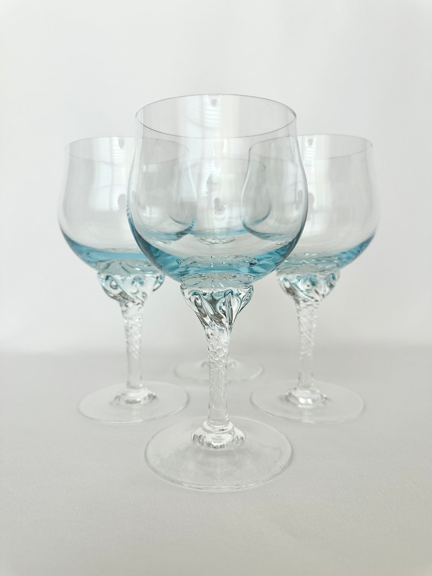 Ara Twist Stem Goblets