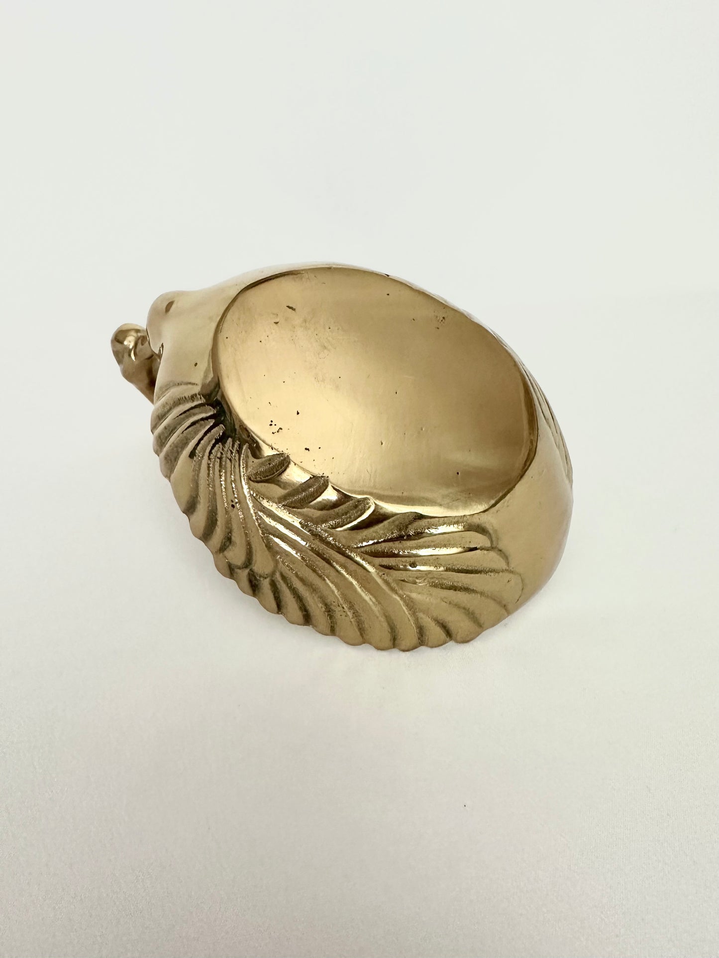 Enna Brass Swan Dish