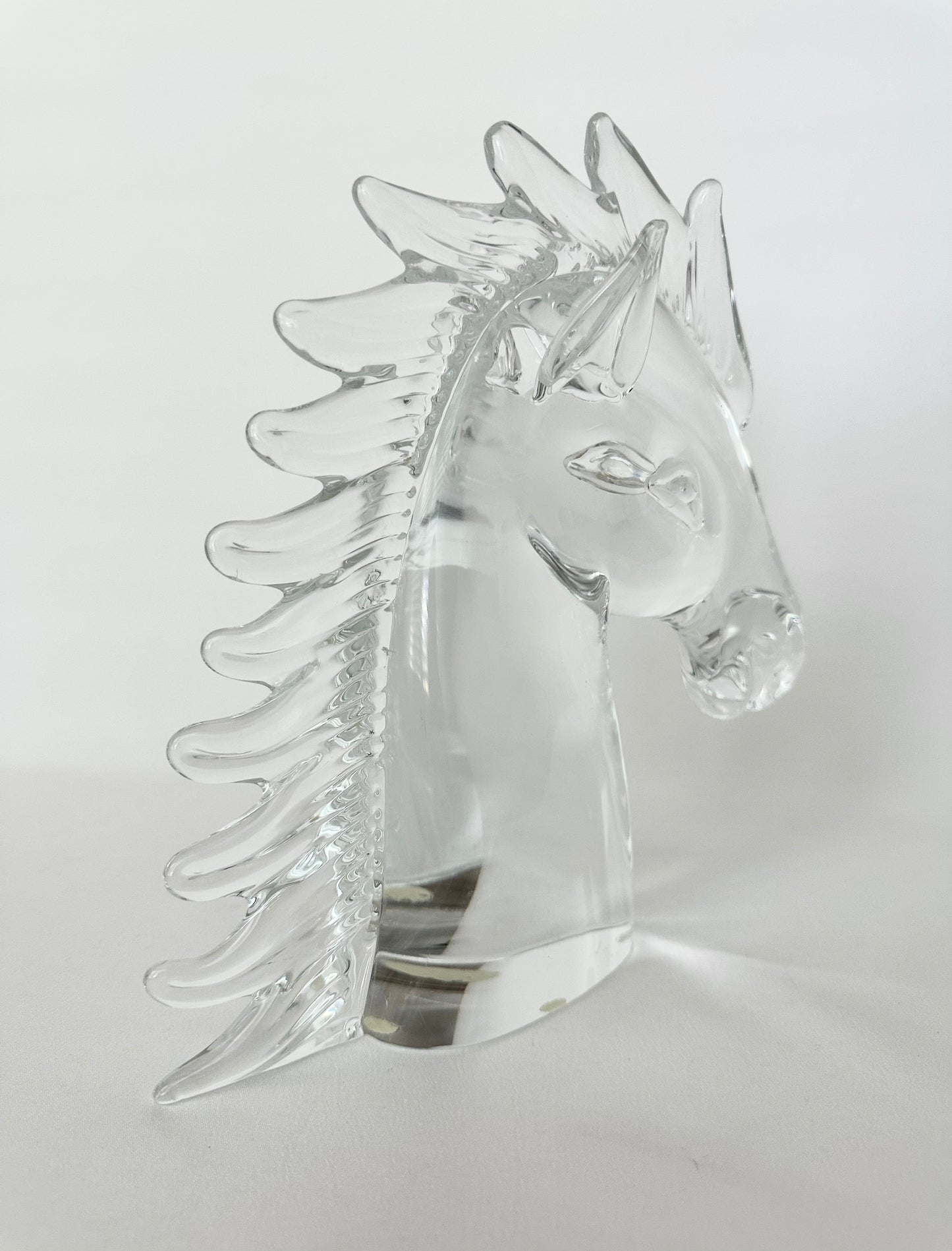 Shiloh Art Glass Horse Sculpture