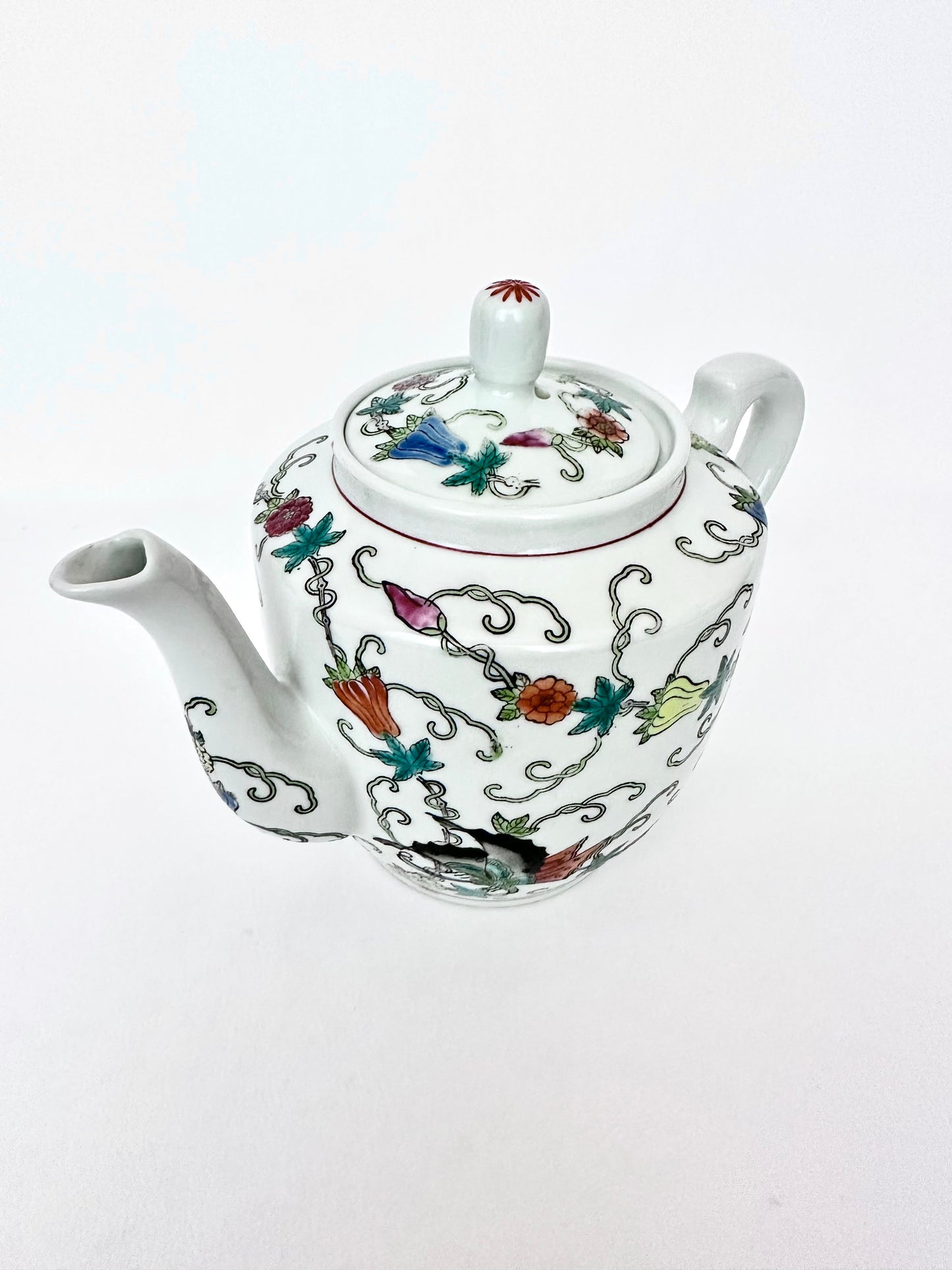 Zinnia Chinoiserie Teapot