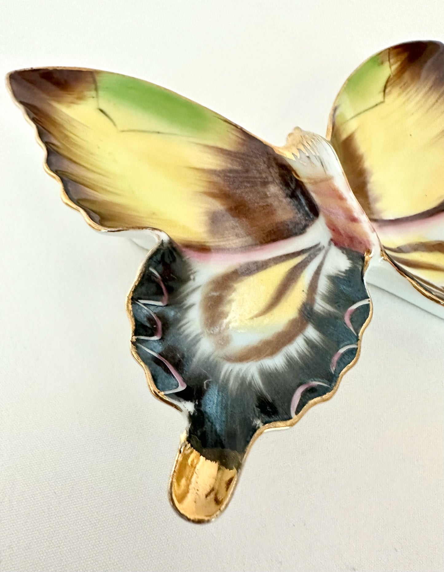 Ivy Butterfly Trinket Dish