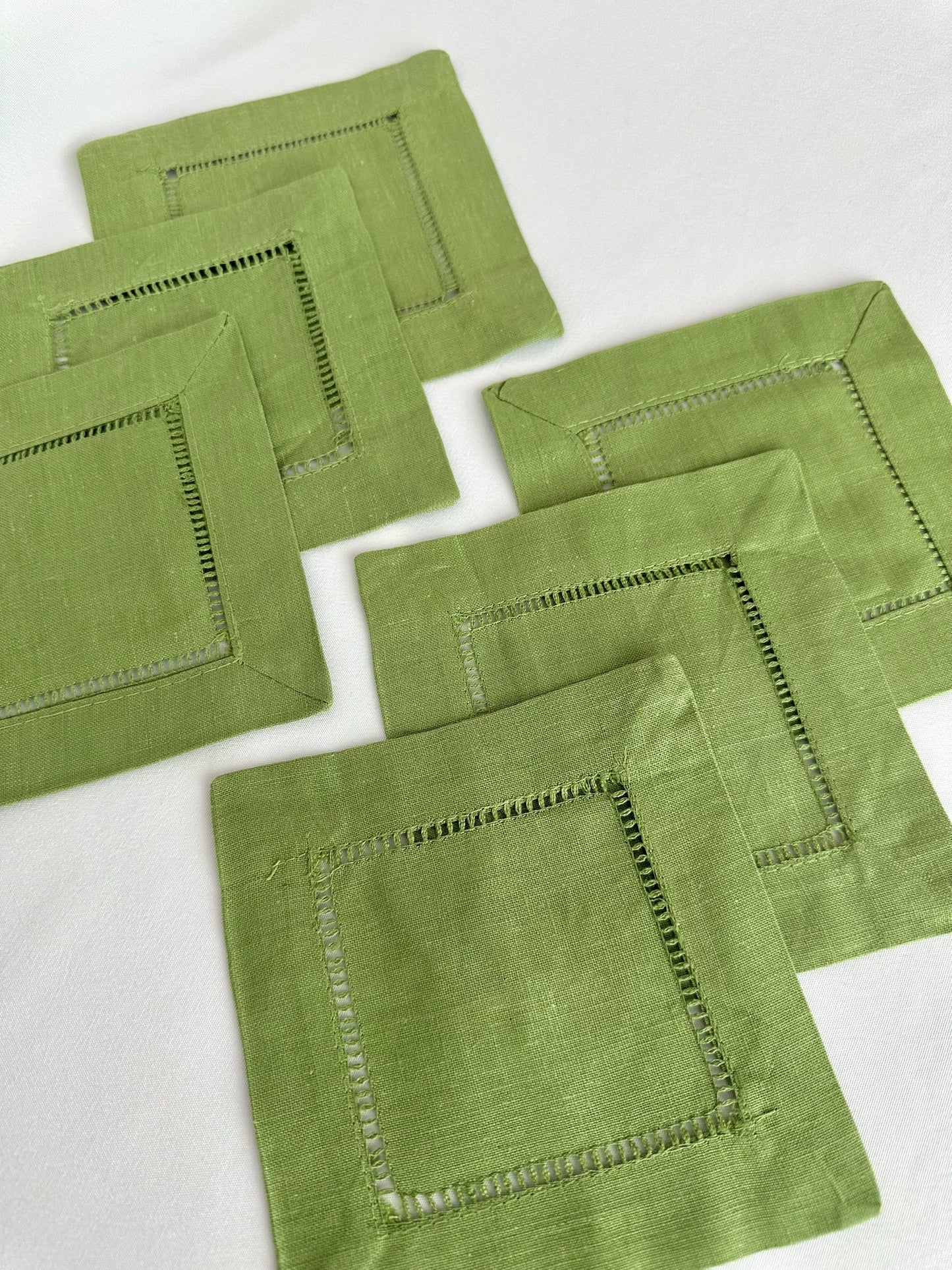 Fern Linen Cocktail Napkins