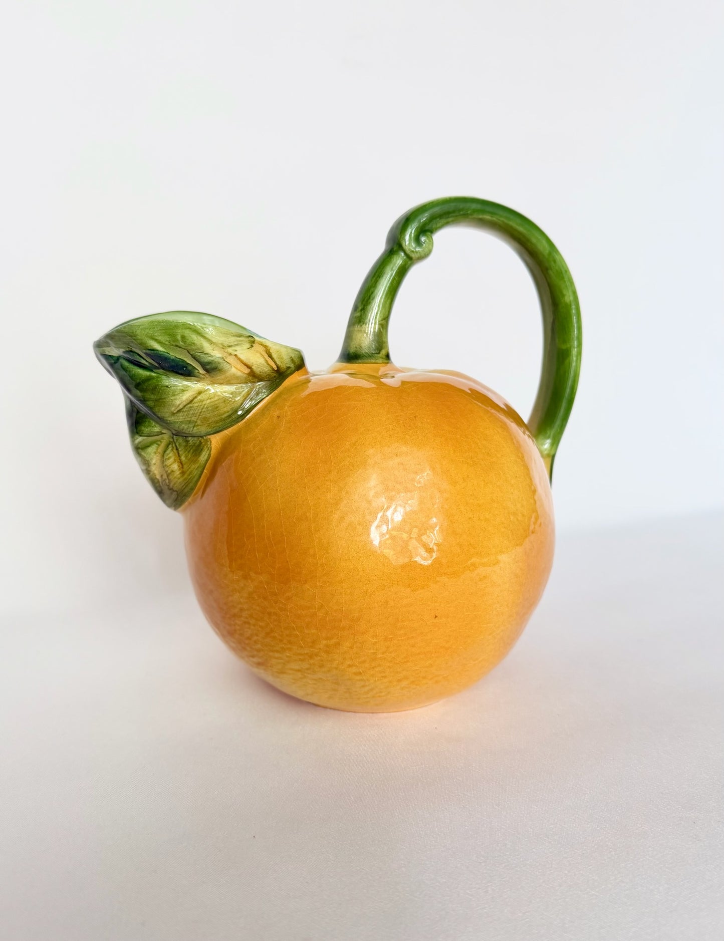 Calista Orange Pitcher