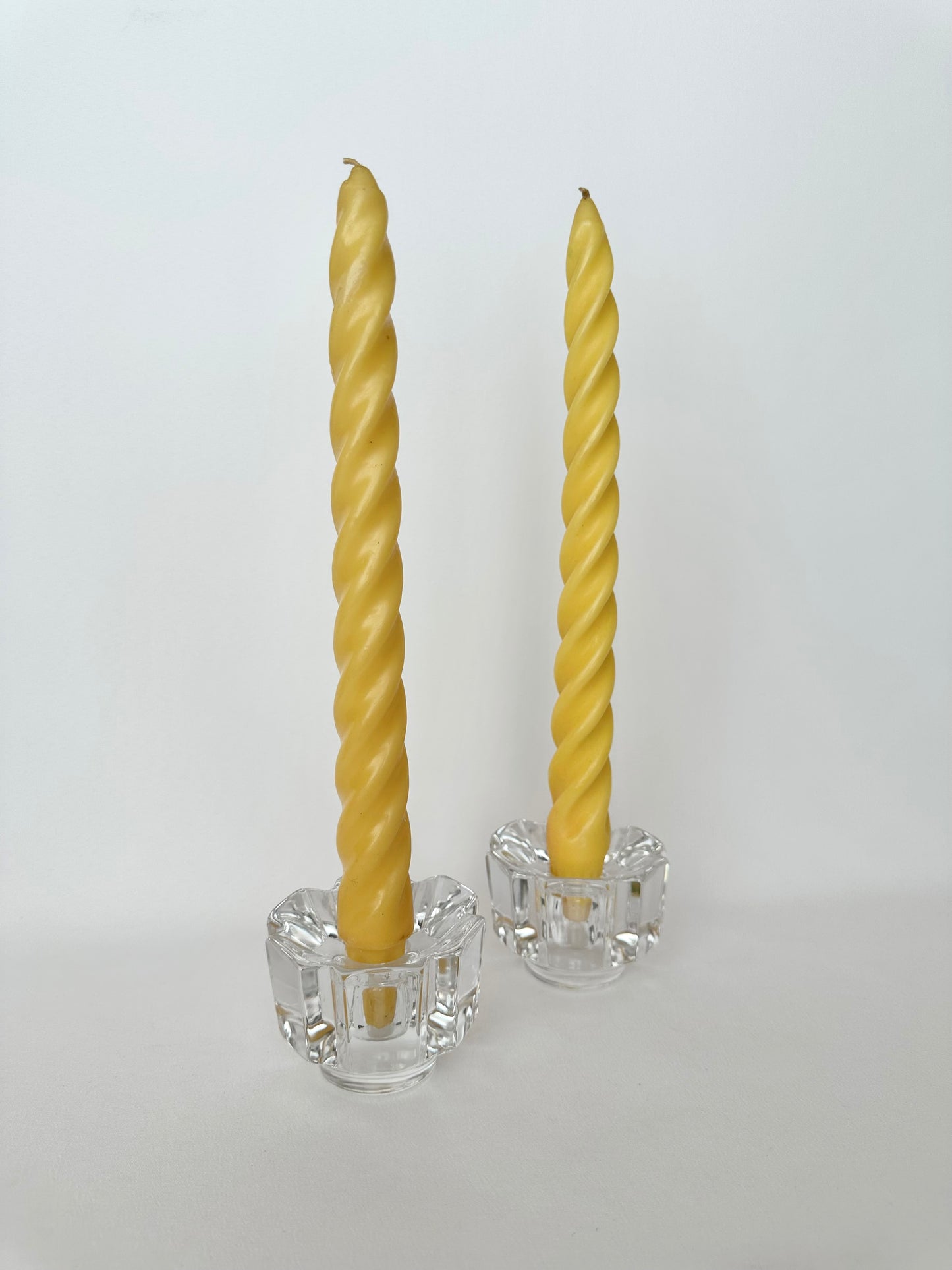 Christelle Crystal Candlestick Holders