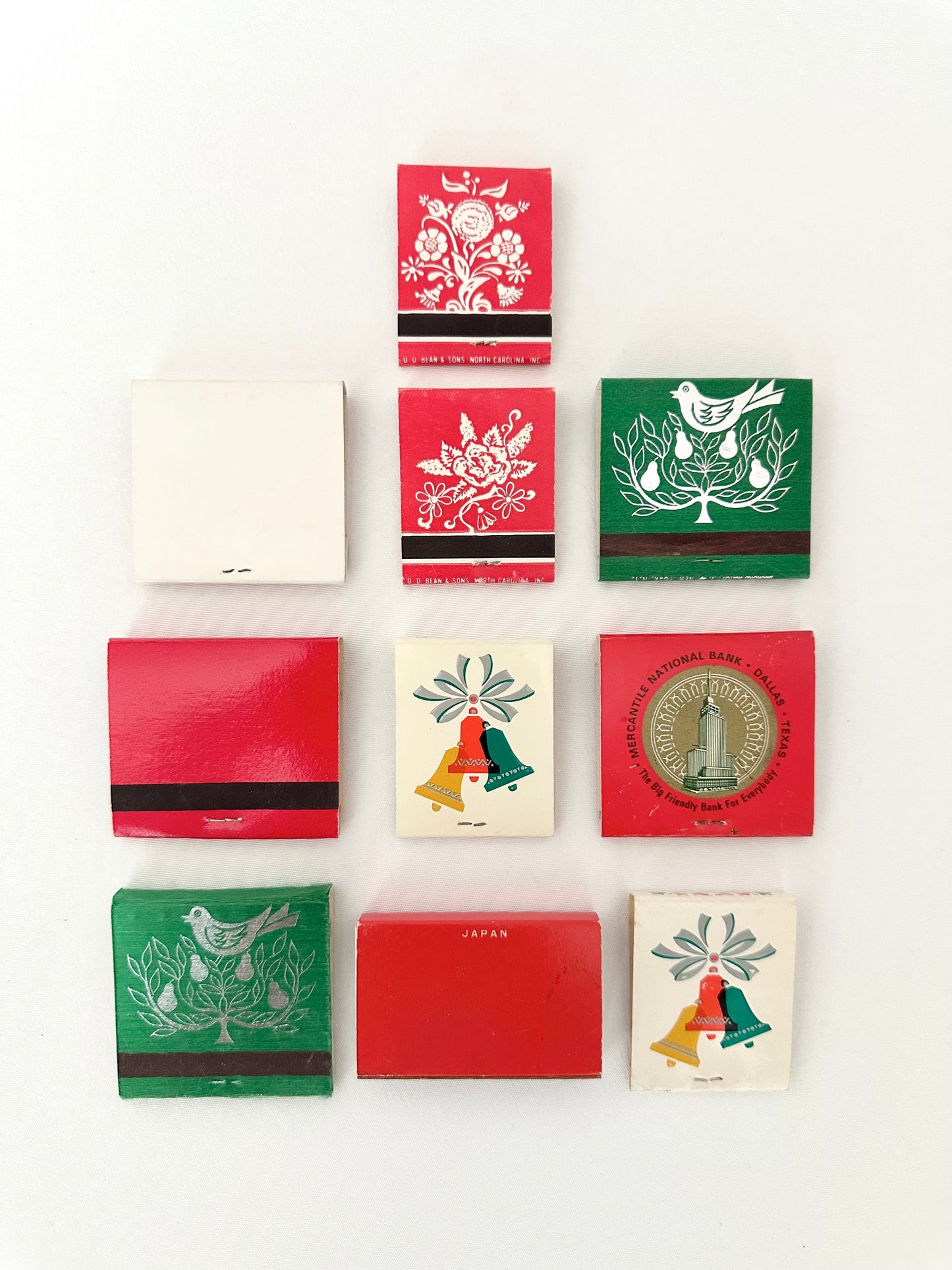 Happy Holidays Matchbooks