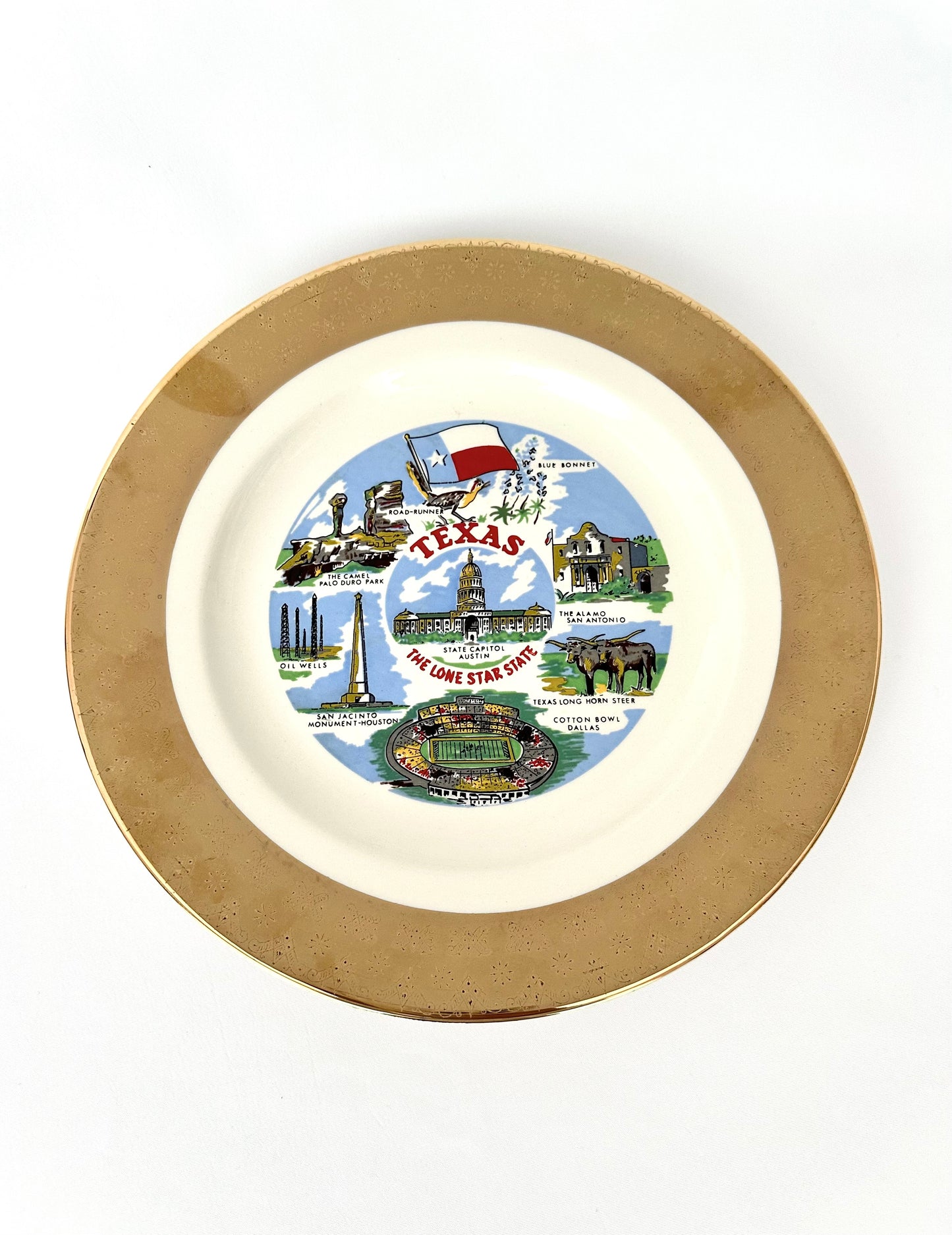 Sonnie Texas Souvenir Plate